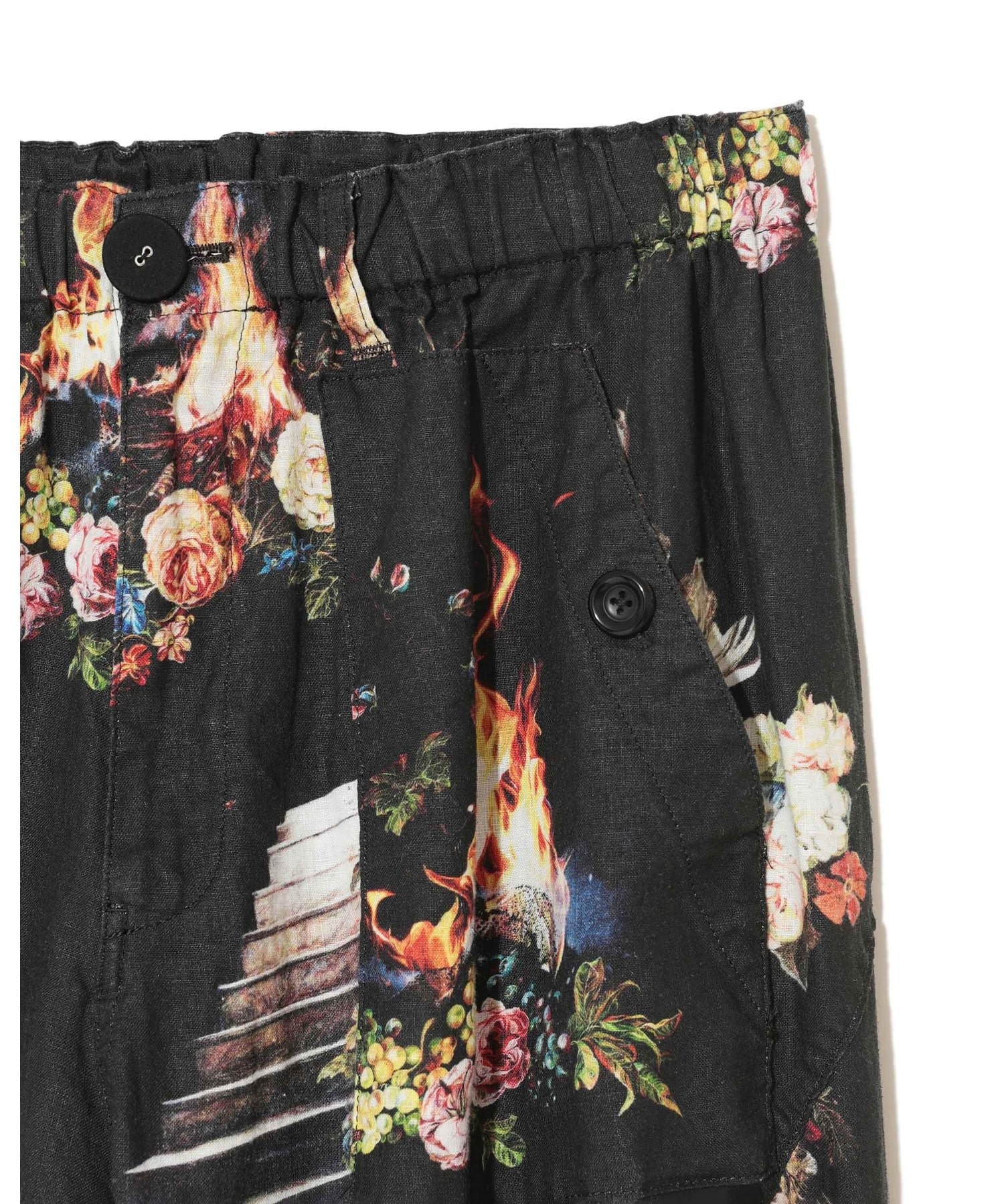 UC1F4511-3　FLOWER PANT UNDERCOVER