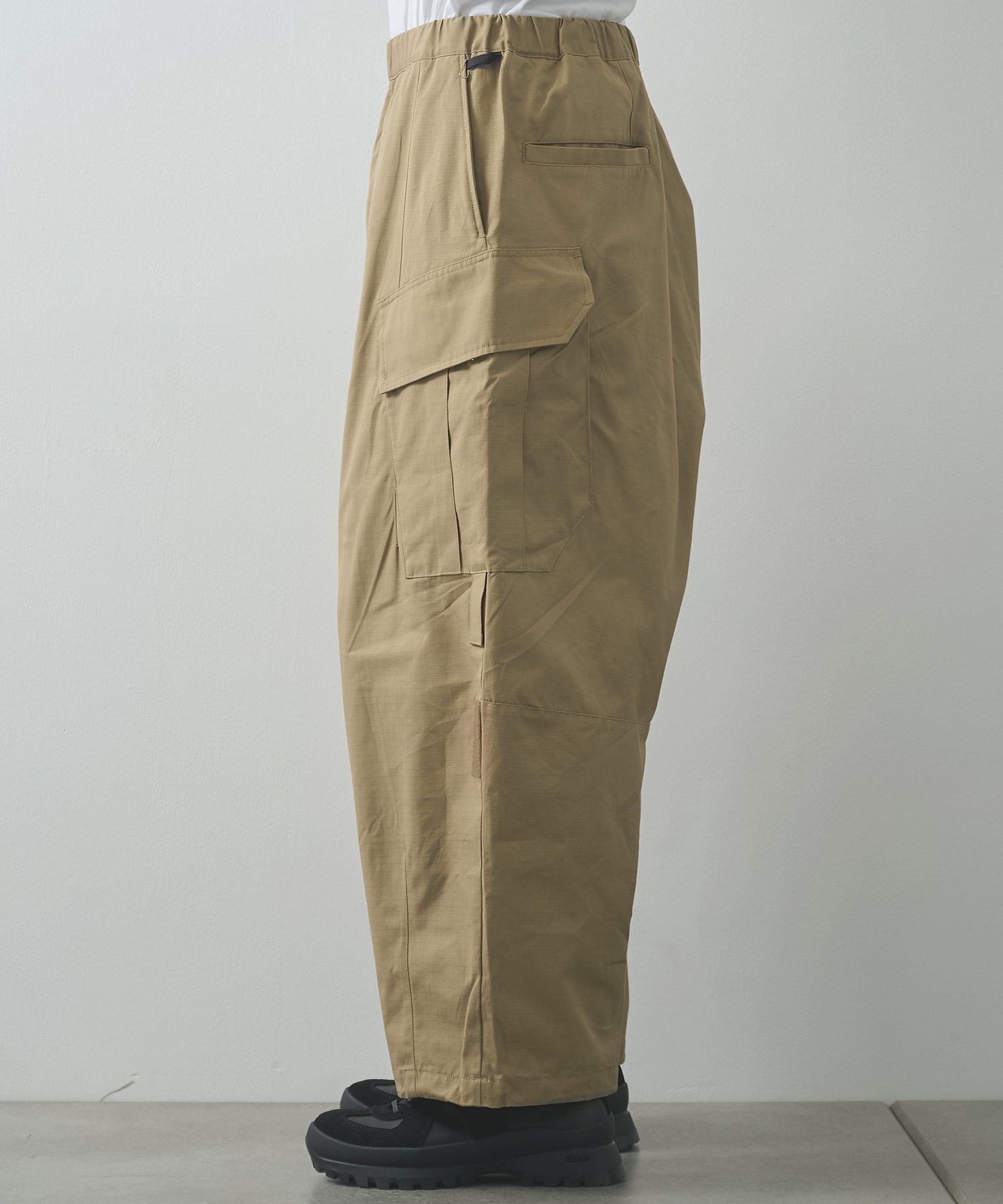THE CHANGING LENGTH/HEM CROPPED CARGO PANTS POLIQUANT