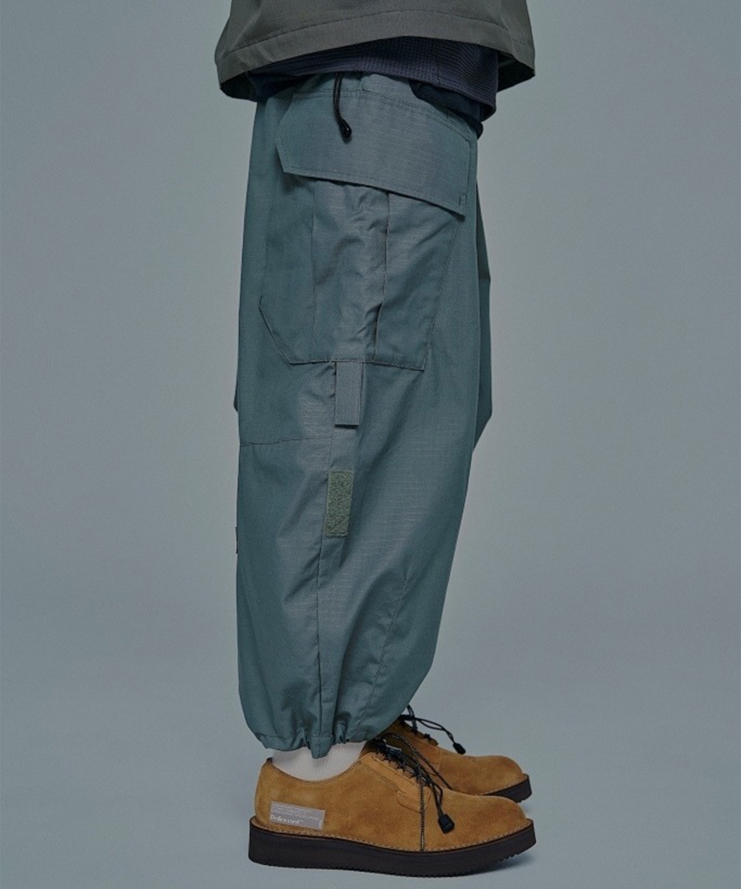THE CHANGING LENGTH/HEM CROPPED CARGO PANTS POLIQUANT