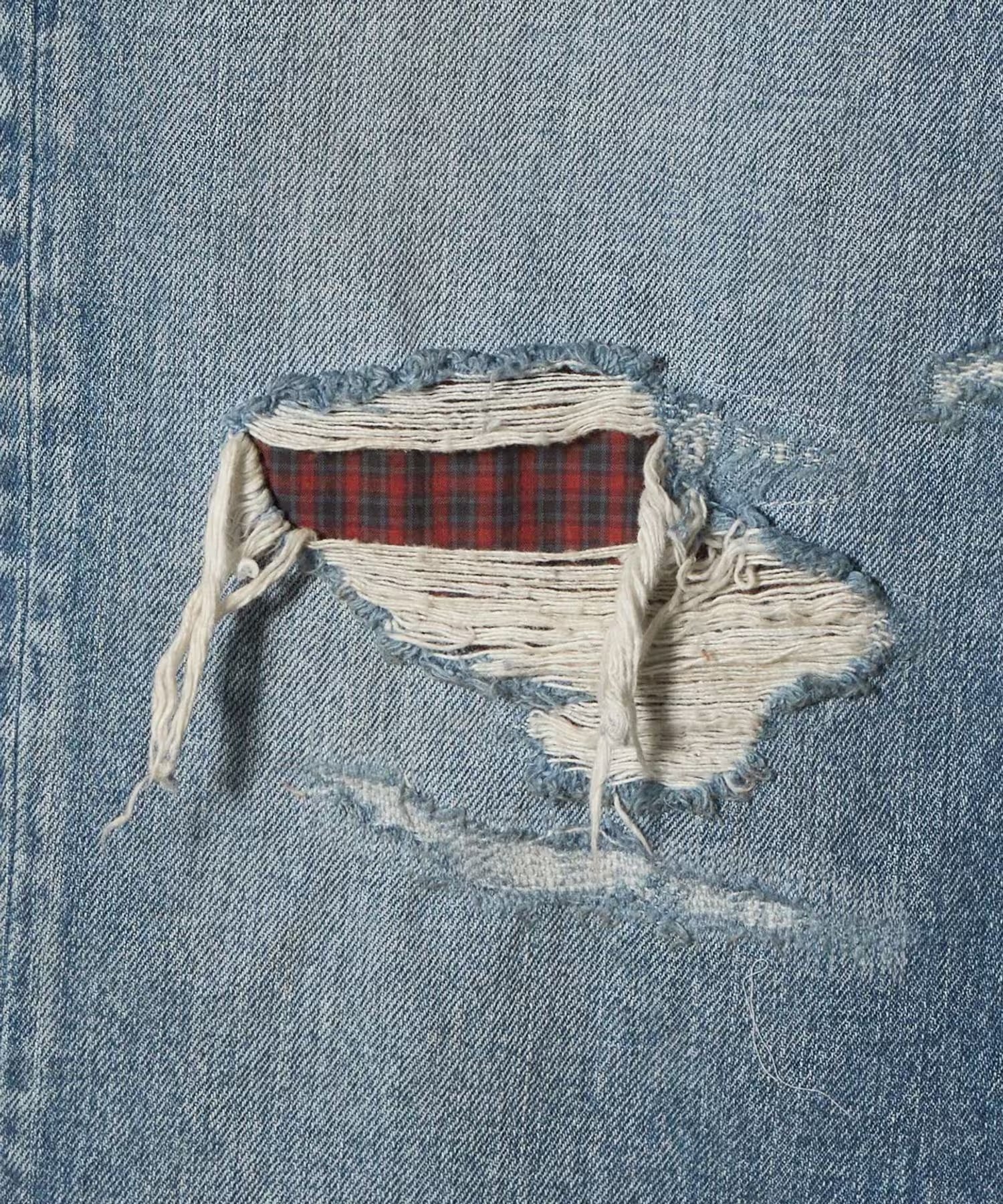 Faded Memory Denim Pants KHOKI