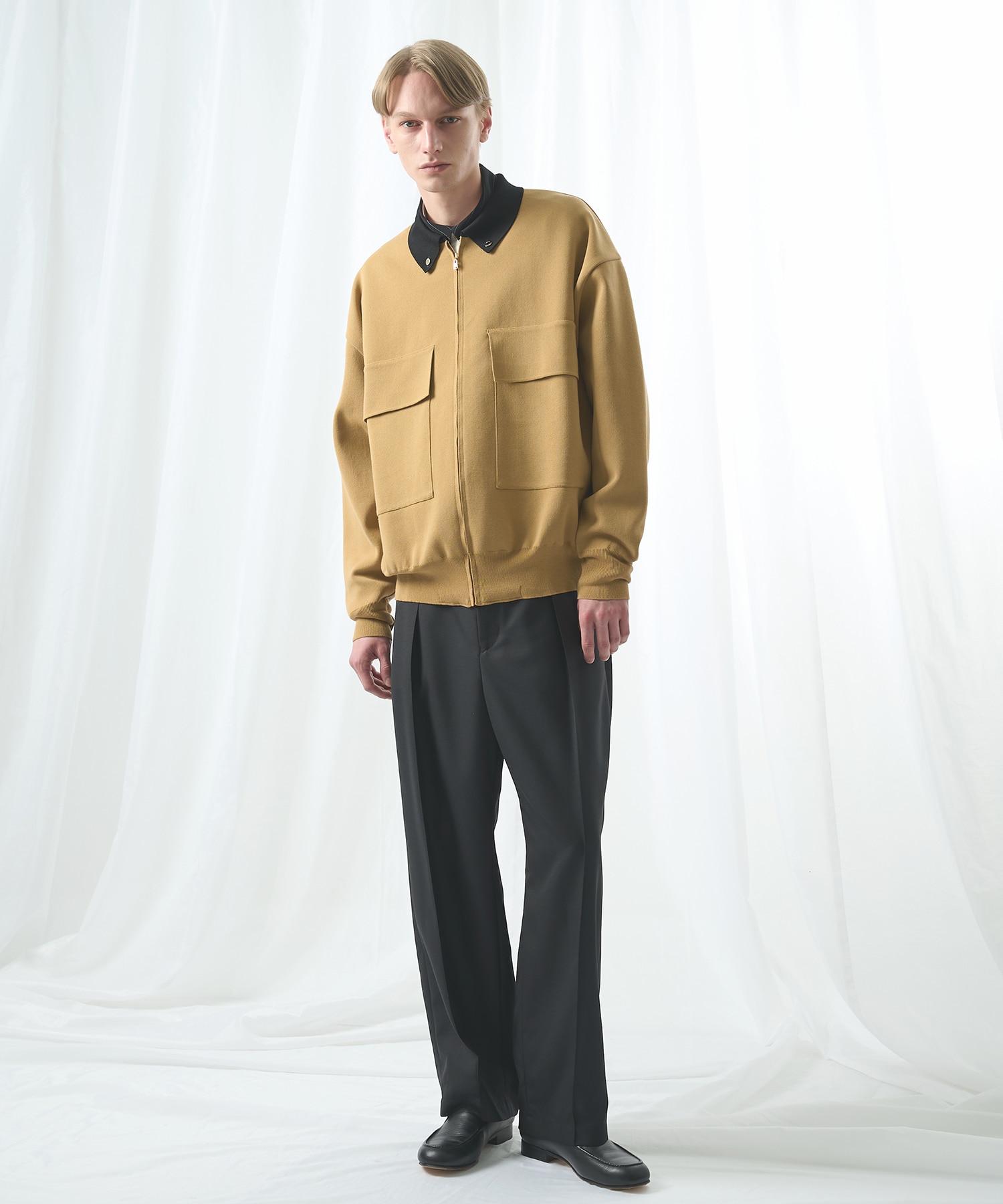 別注 Gabardine Pin Tuck Pant CULLNI