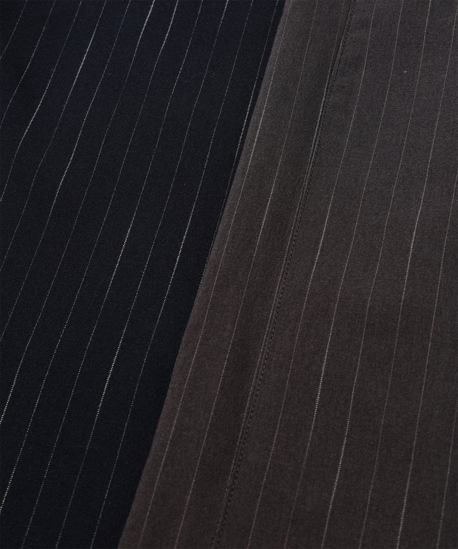 STRIPE WIDE ONE TUCK PANTS JieDa