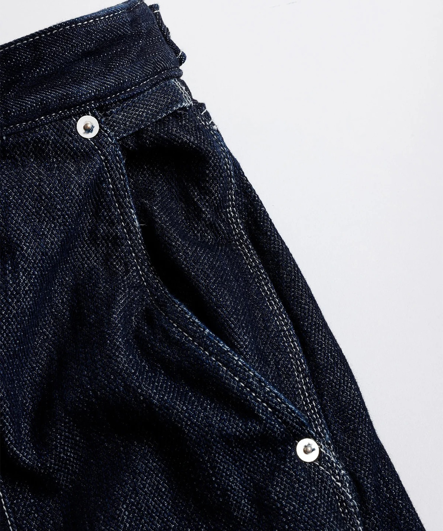 PATCHWORK DOUBLE KNEE PANTS RINSE FDMTL