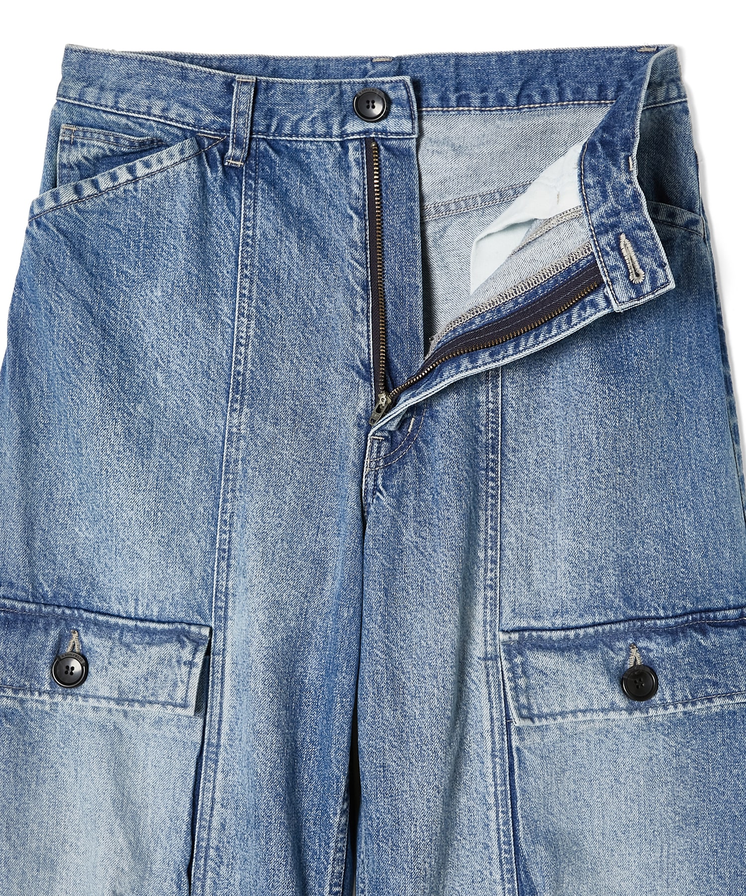 2261-CP22-012-W　デニムカーゴ N.HOOLYWOOD