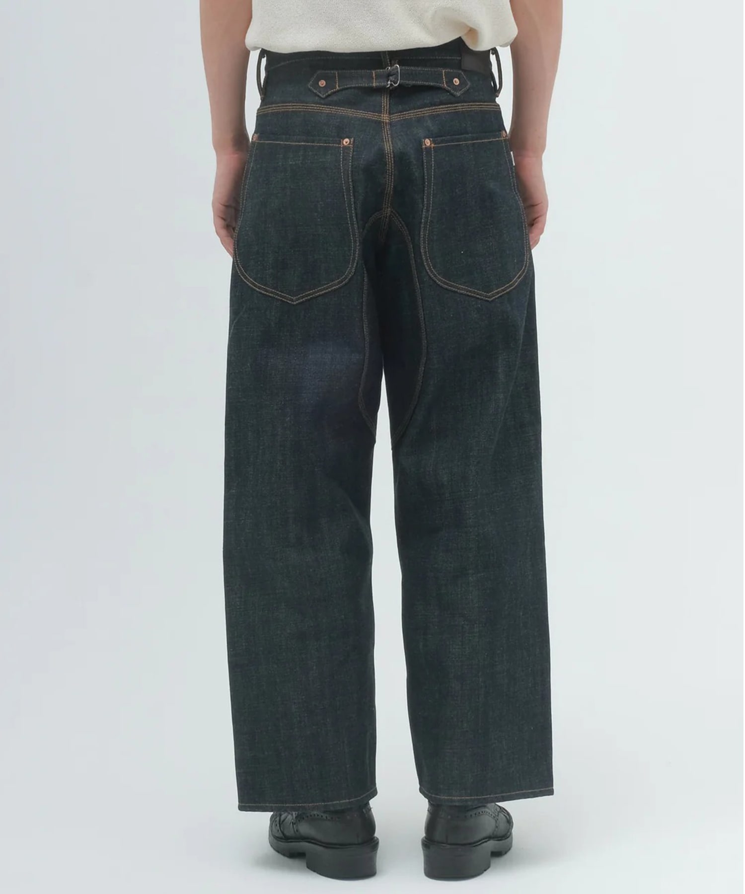 CLASSIC DENIM PANTS DOUBLE KNEE SUGARHILL