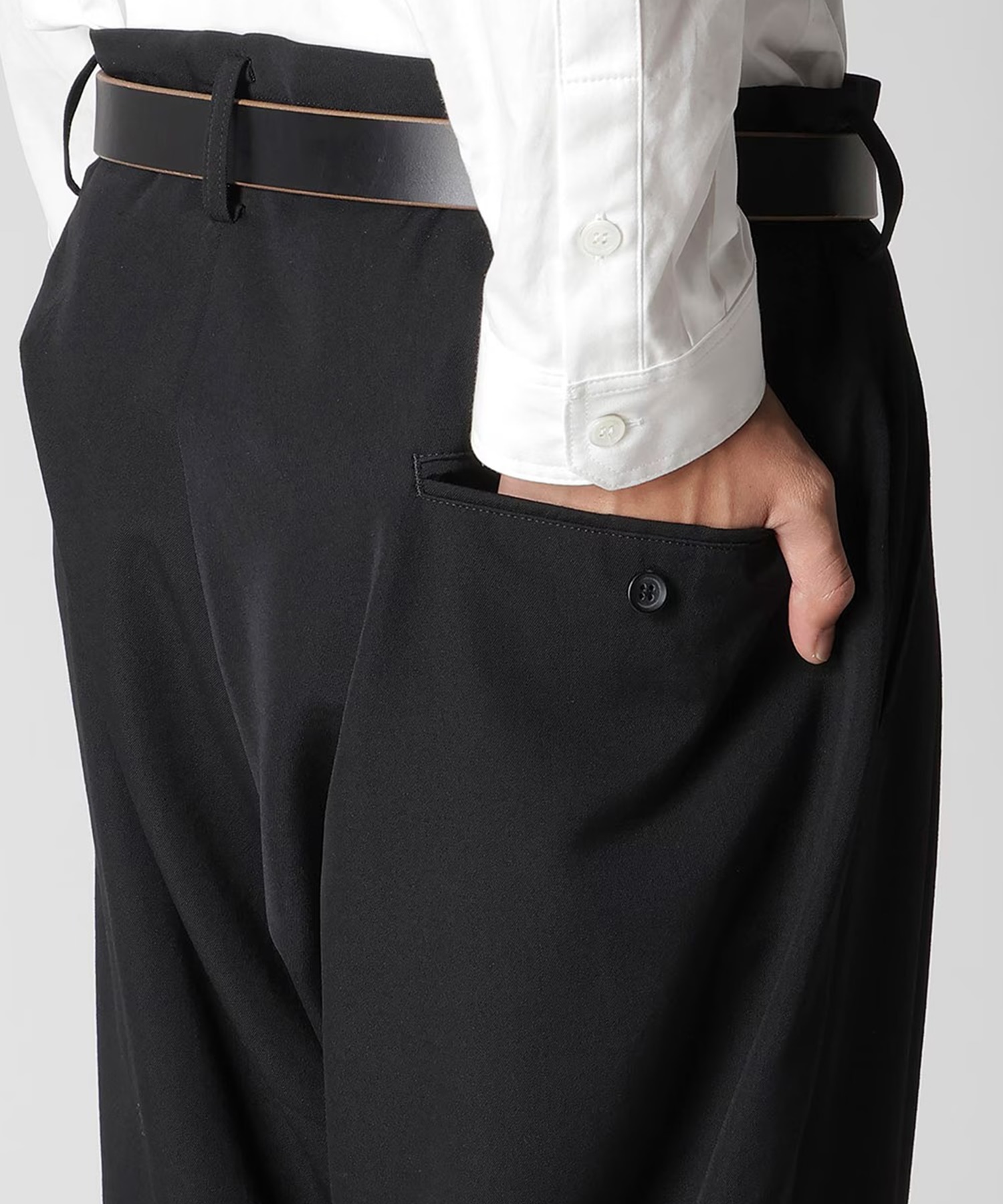 裾口見返しタブ付きP Y's for men