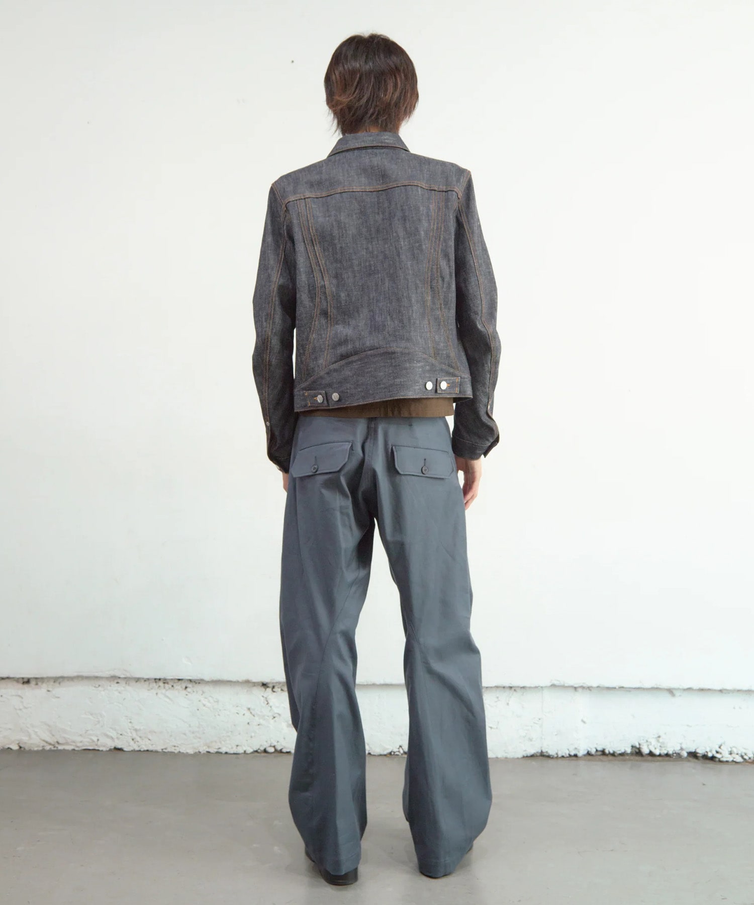 DENIM TRUCKER JACKET NVRFRGT