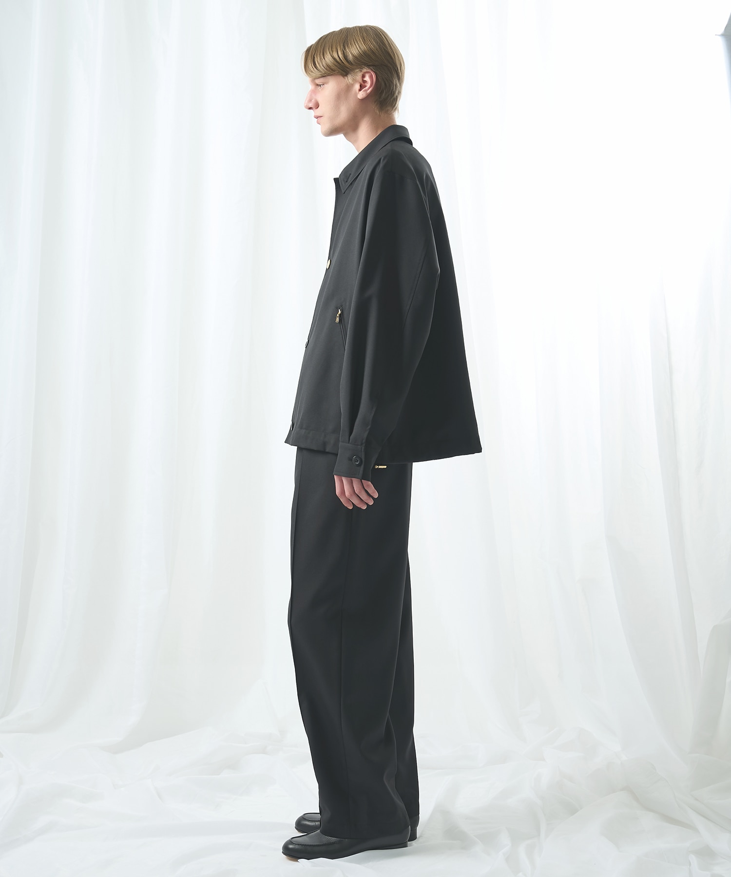 別注 Gabardine Coach Jacket CULLNI