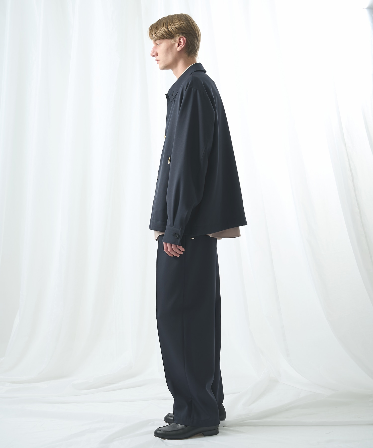 別注 Gabardine Coach Jacket CULLNI