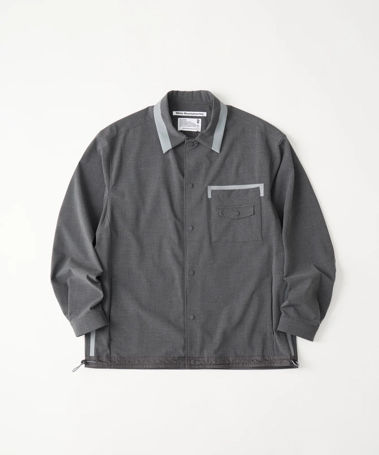 MID GUSSET SLEEVE BLOUSON White Mountaineering