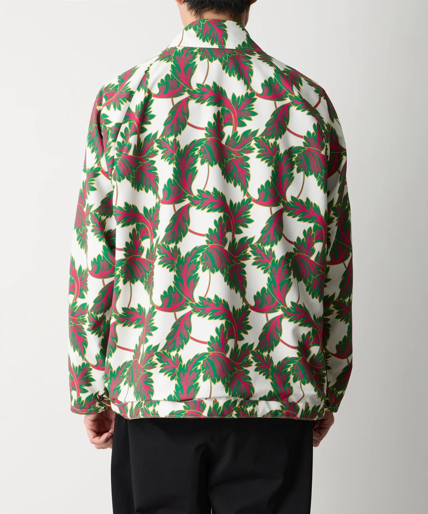 BOTANICAL PATTERN REVERSIBLE BLOUSON White Mountaineering