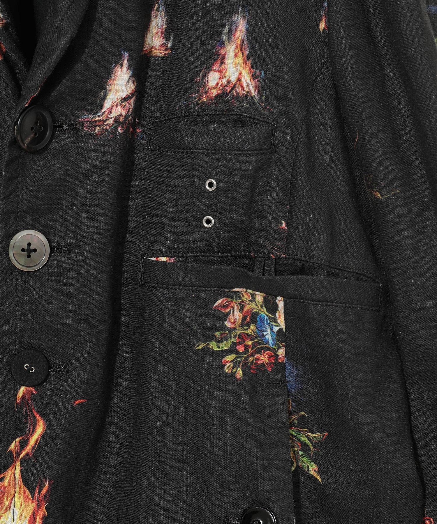 UC1F4103-1　FLOWER JKT UNDERCOVER