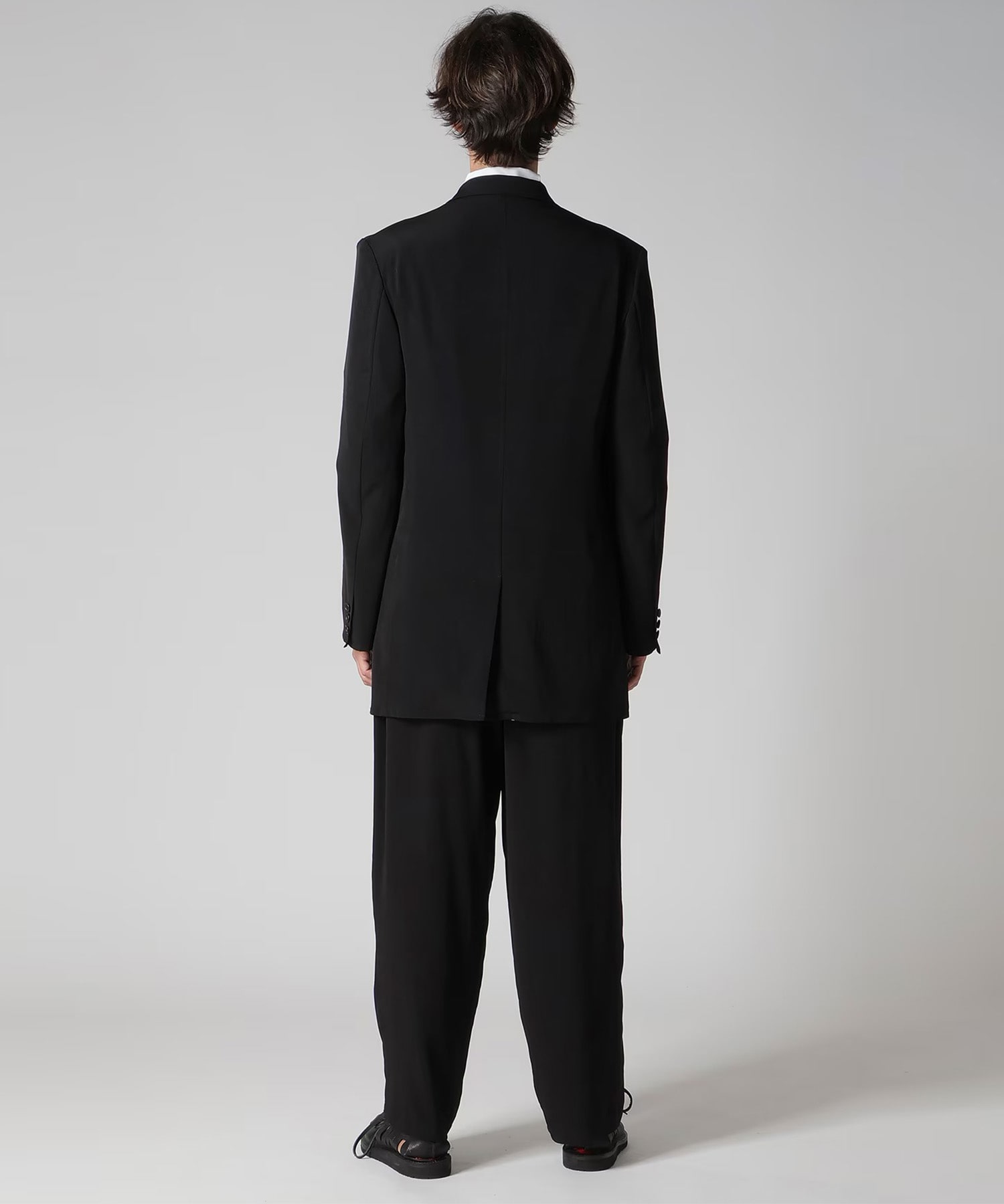 シルク二重ラペルJ Yohji Yamamoto