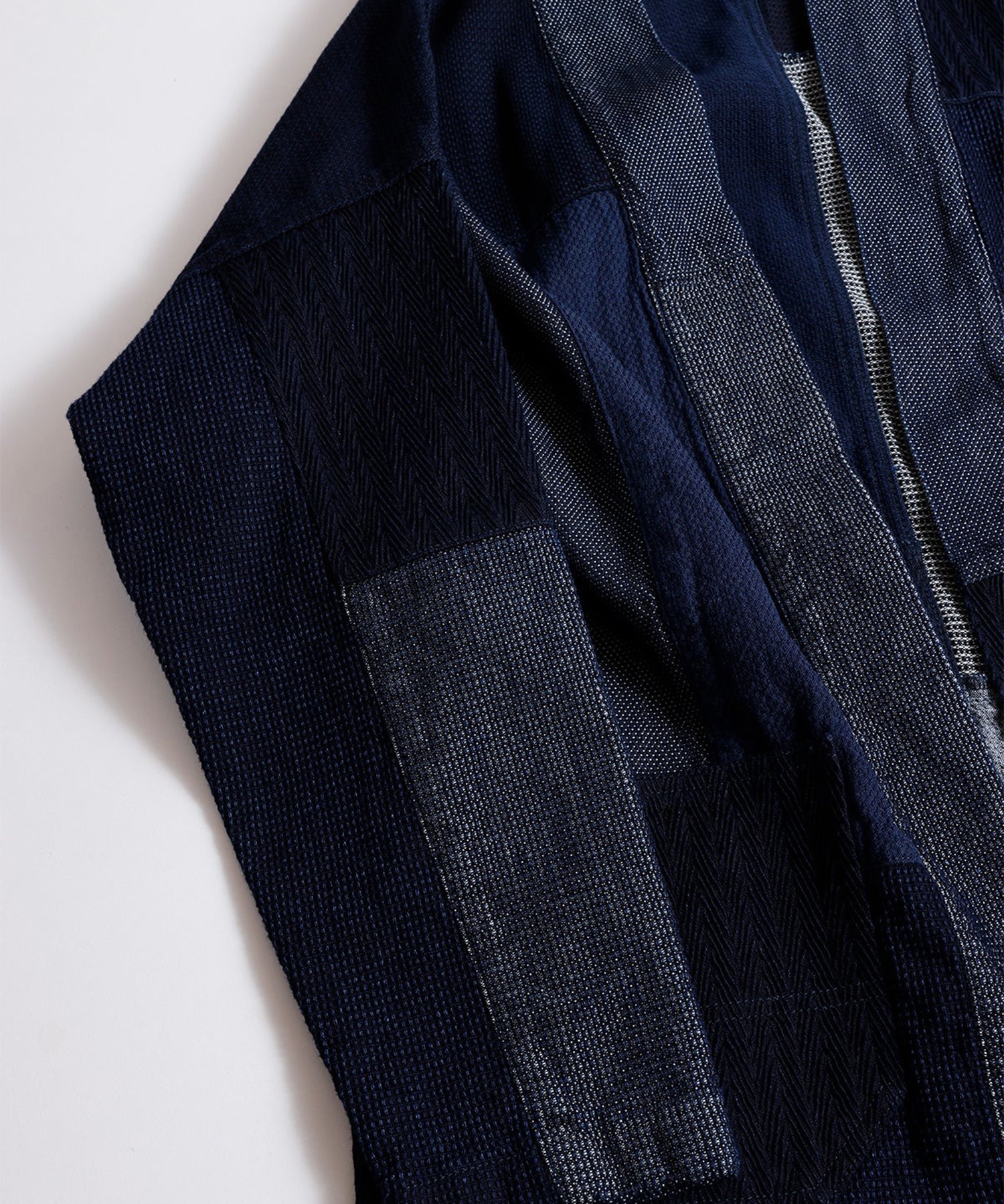 PACHWORK HAORI JACKET RINSE FDMTL