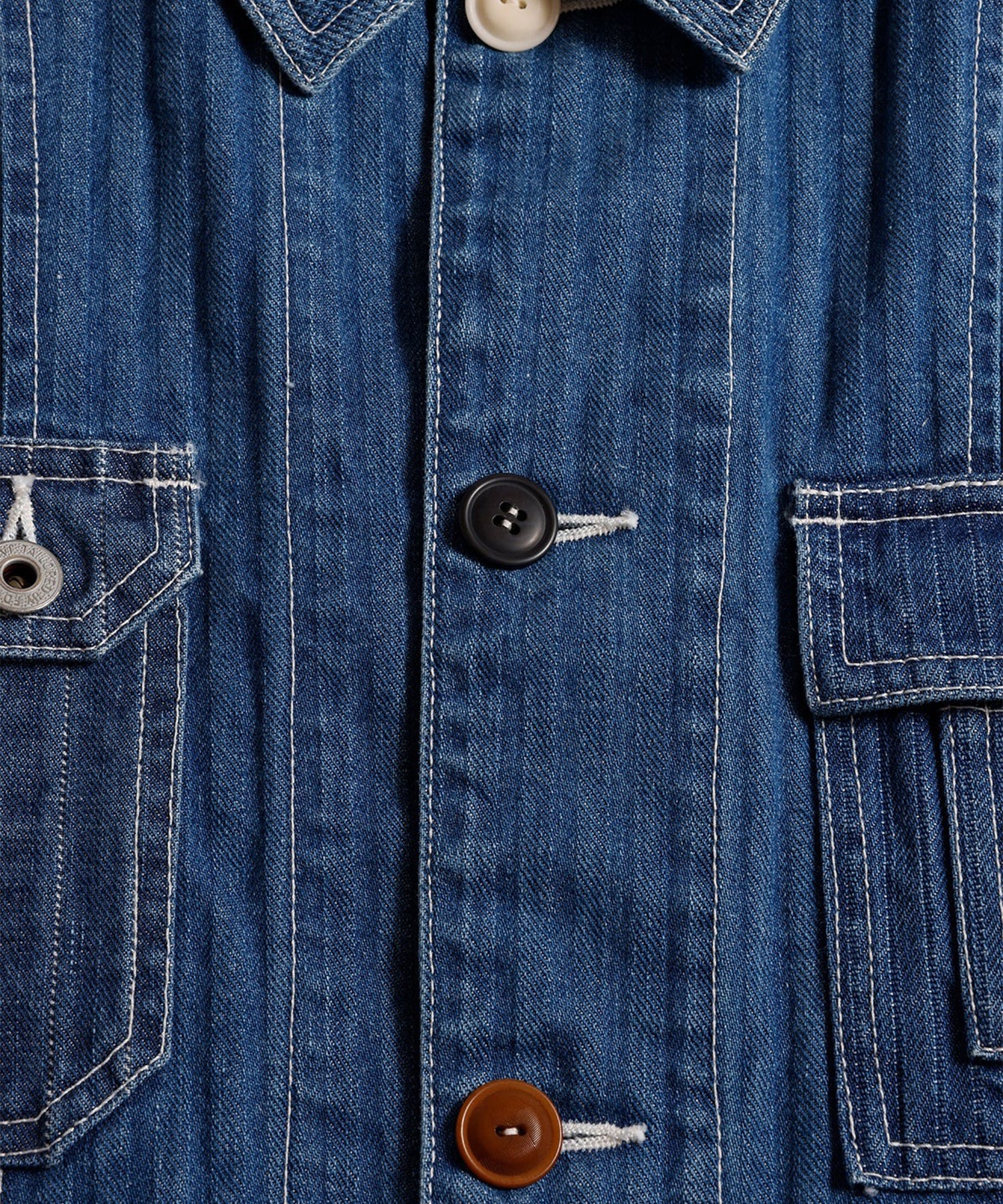 PACHWORK COVERALL JACKET 3YR WASH FDMTL