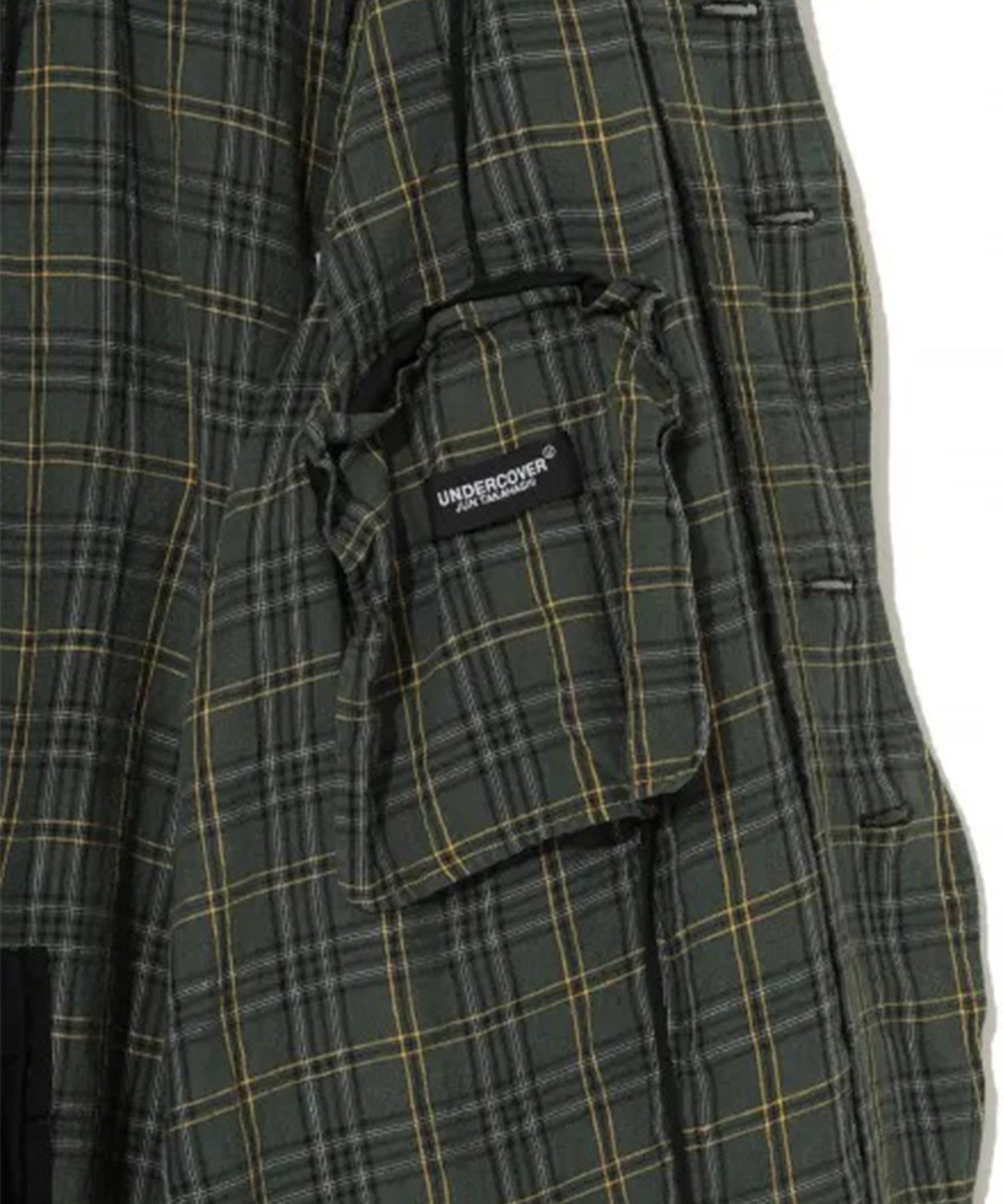 UC1F4302　チェックシャツコート UNDERCOVER