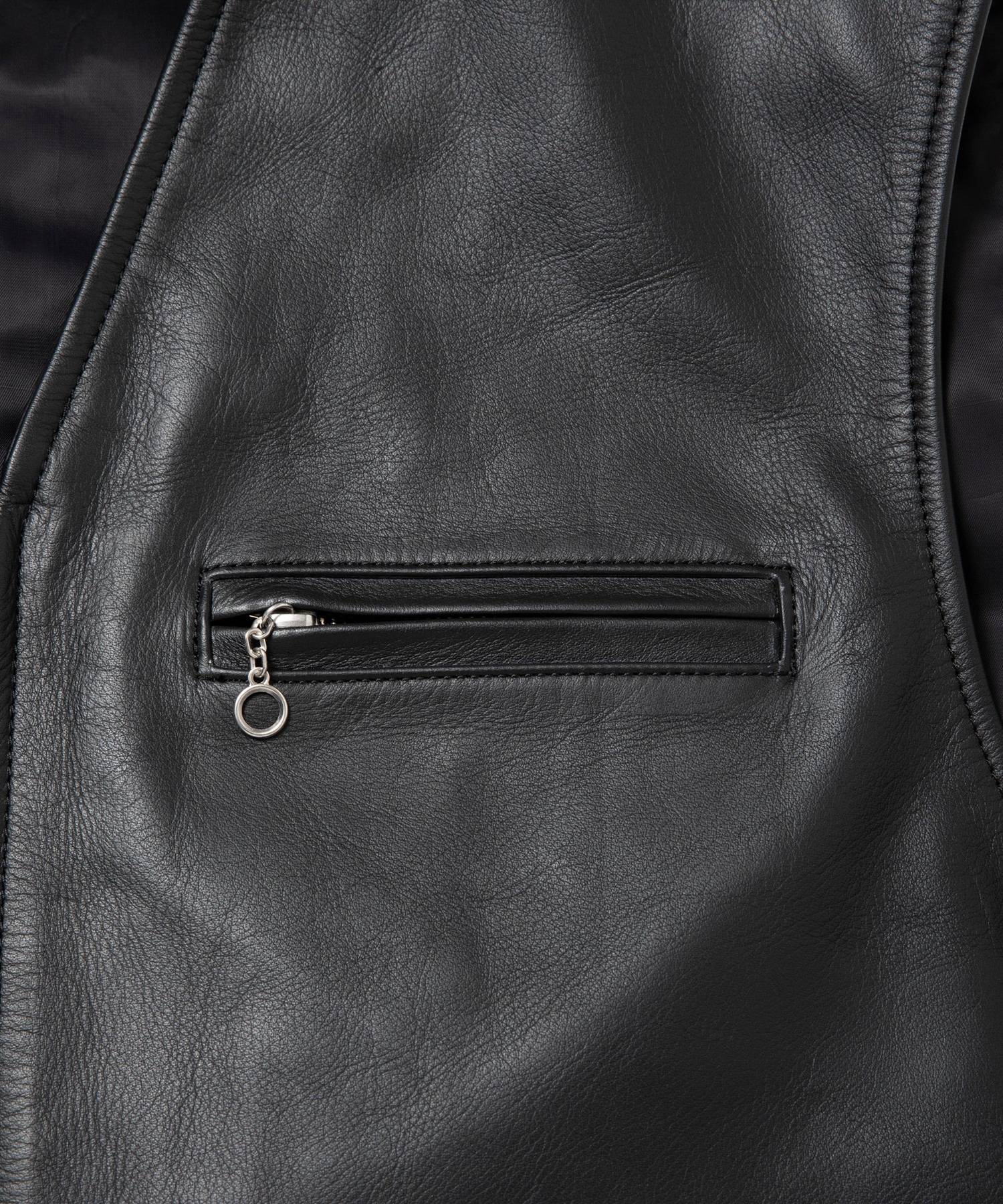 Leather Work Vest COOTIE PRODUCTIONS