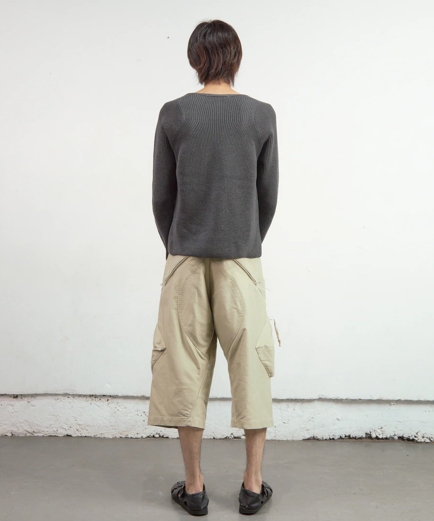 RIBBED CARDIGAN NVRFRGT