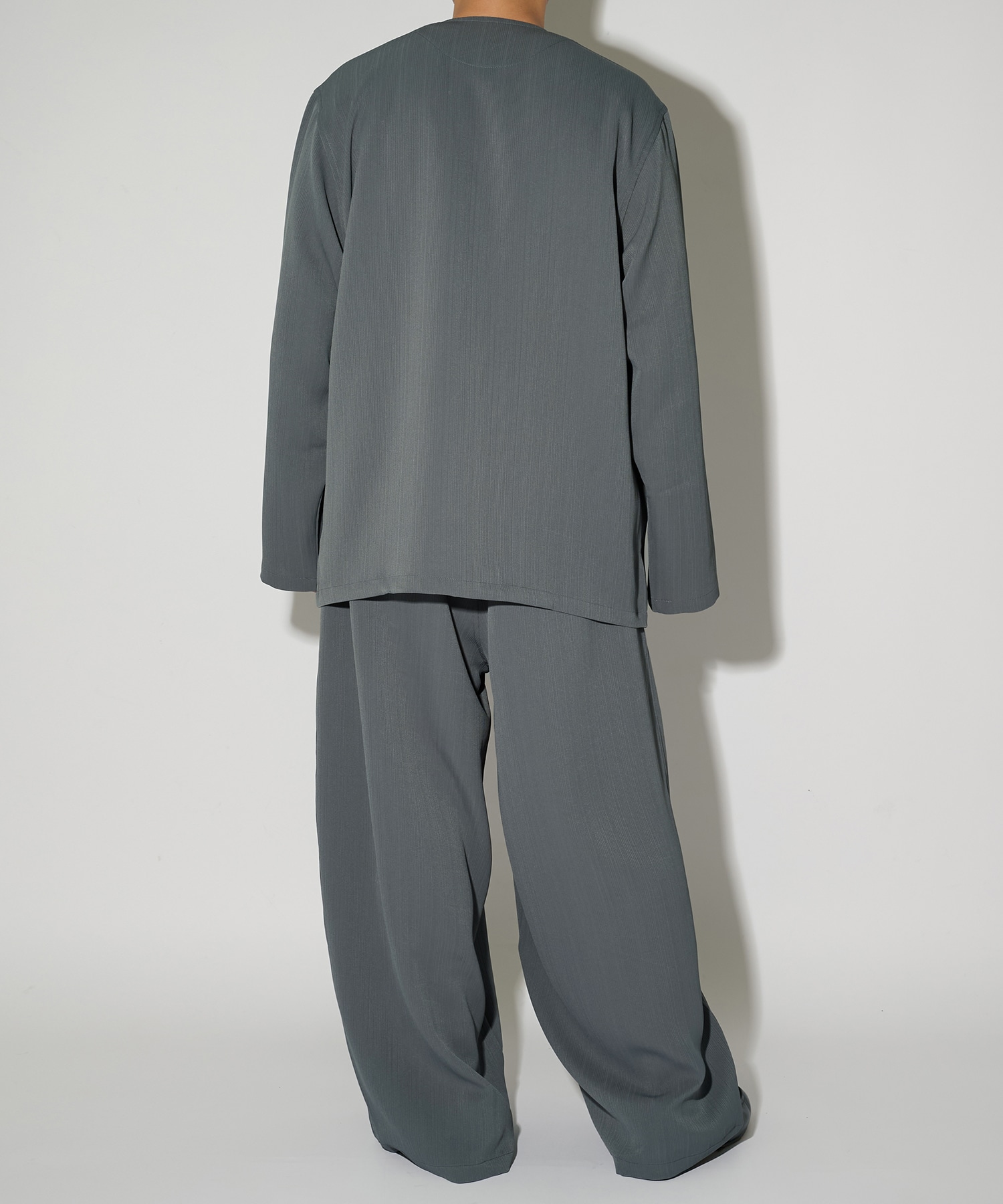 別注 Papillon Emb. Cardigan - Art Pique Pleats NEEDLES