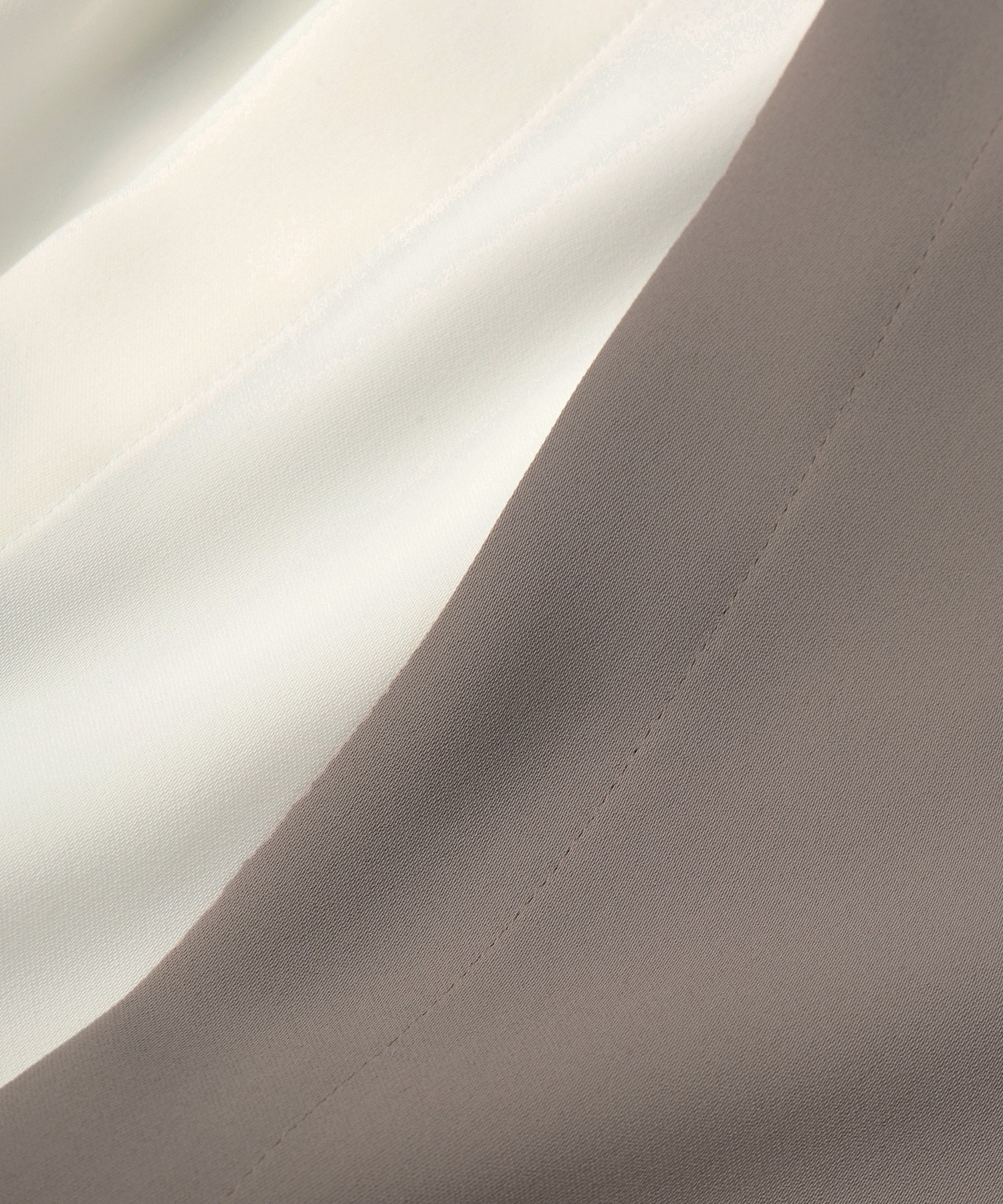 Double Cloth Layered Bi-Color Short Sleeve Shirt CULLNI