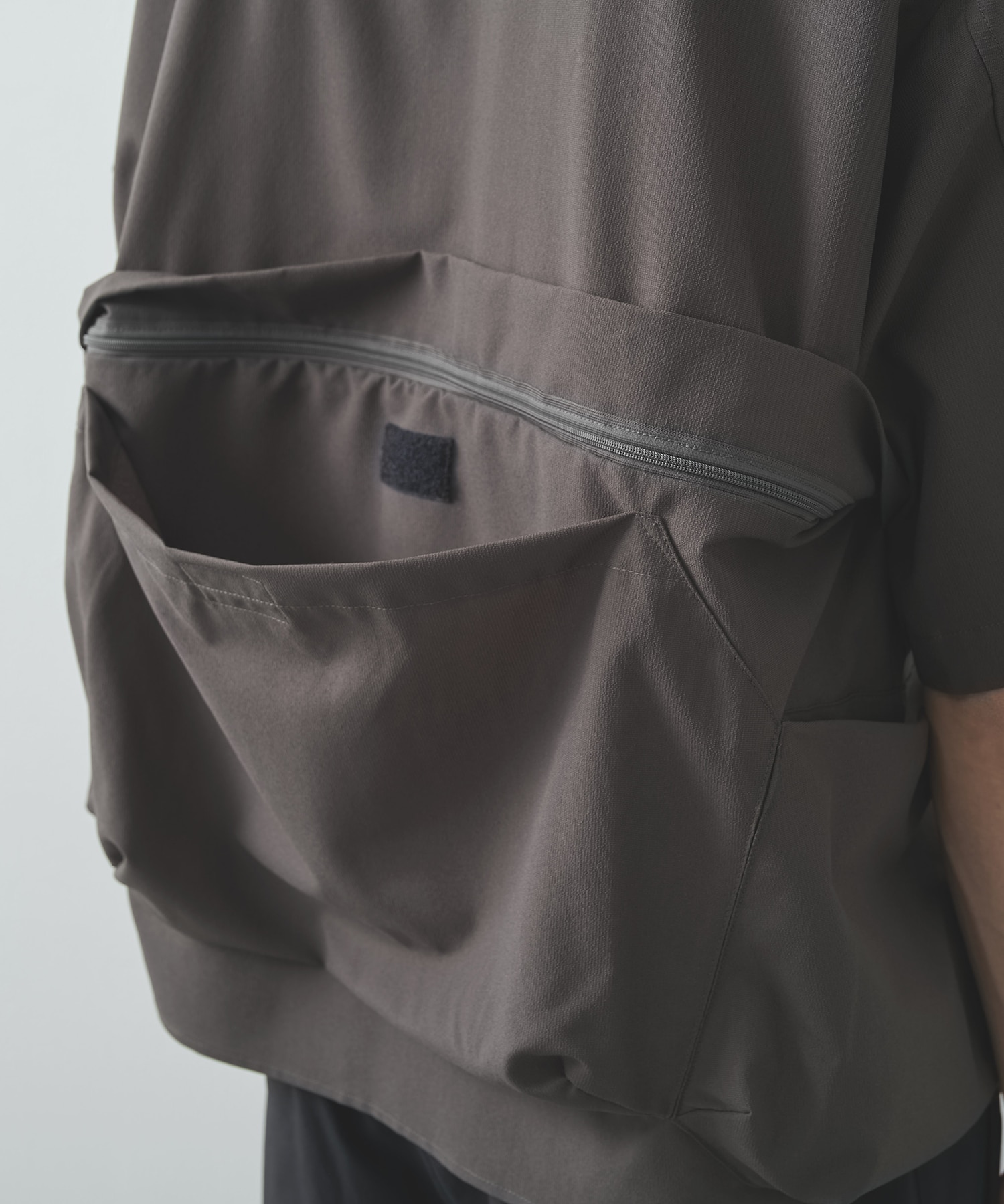THE MULTIPLE POCKETS S/S SHIRTS POLIQUANT