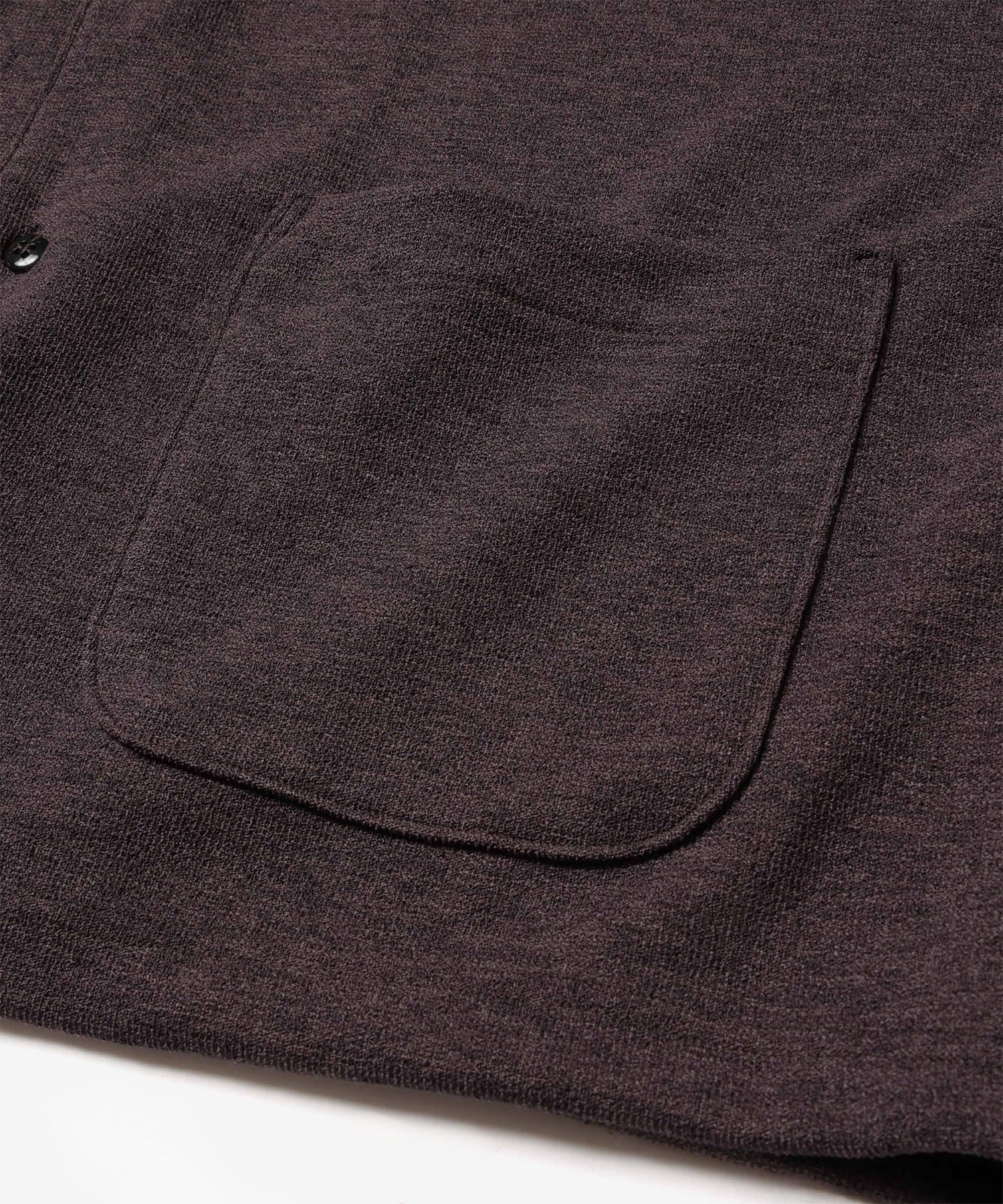 POLYESTER HEMP JERSEY  /SHORT/S SERVICE SHIRT MR.OLIVE