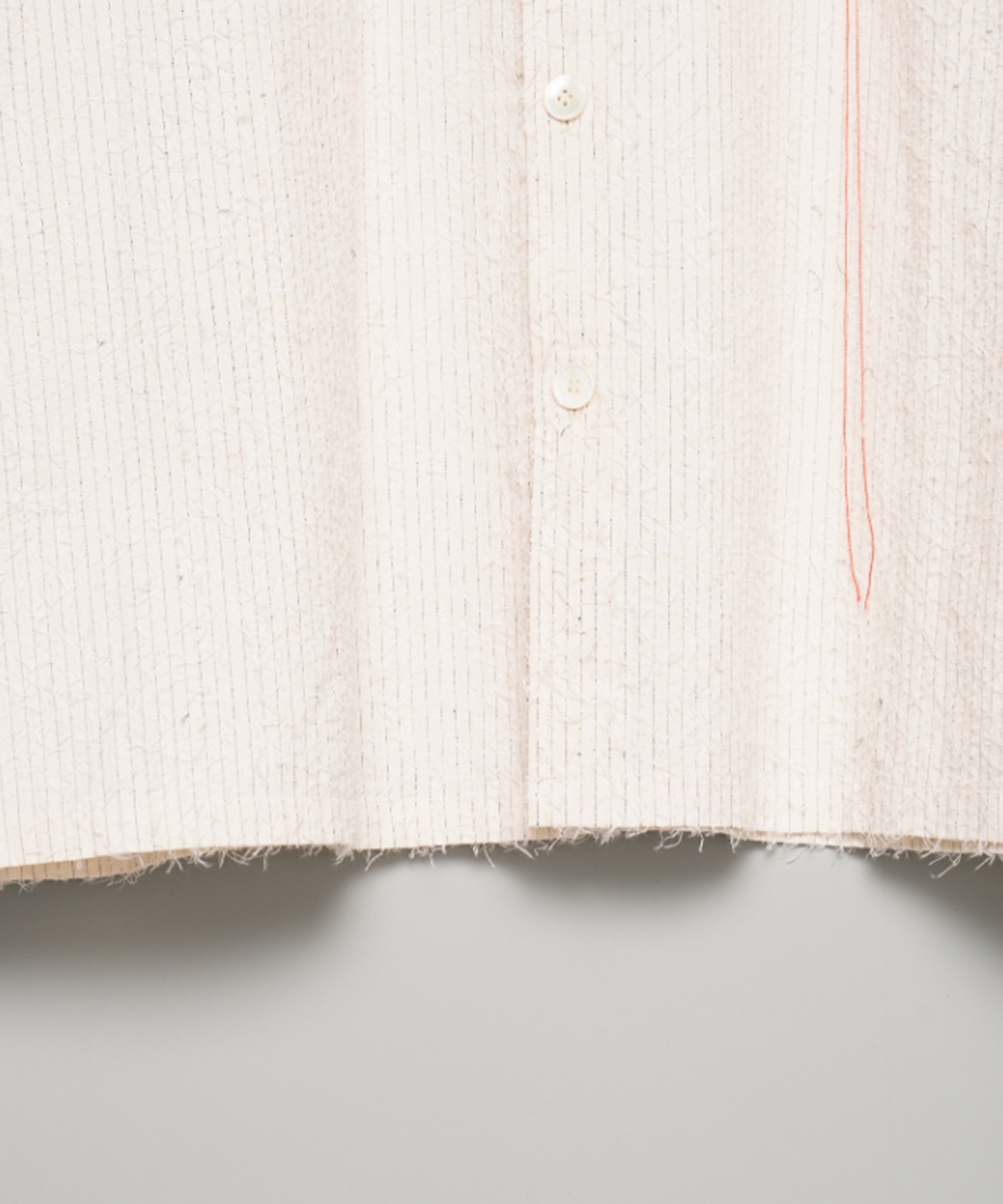 SHAGGY STRIPE HALF SLEEVE SHIRT MASU