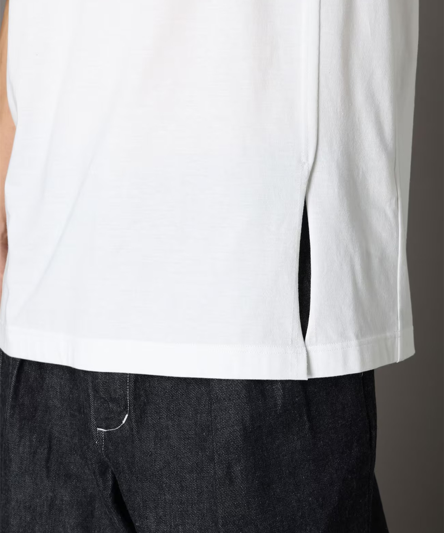 ミックス段違いカットソー Yohji Yamamoto