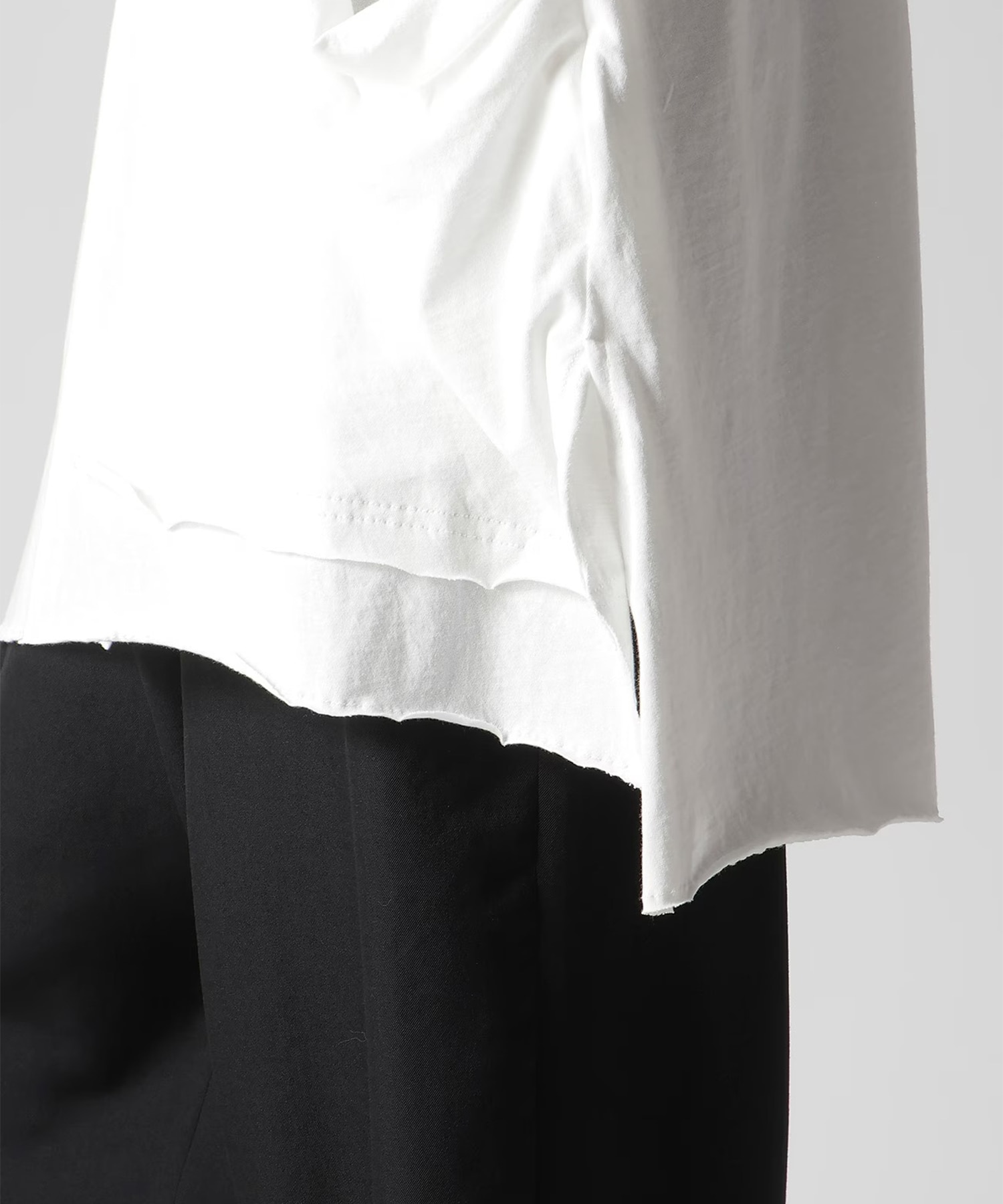 HK-T10-080 POCKET S/S TEE B Yohji Yamamoto