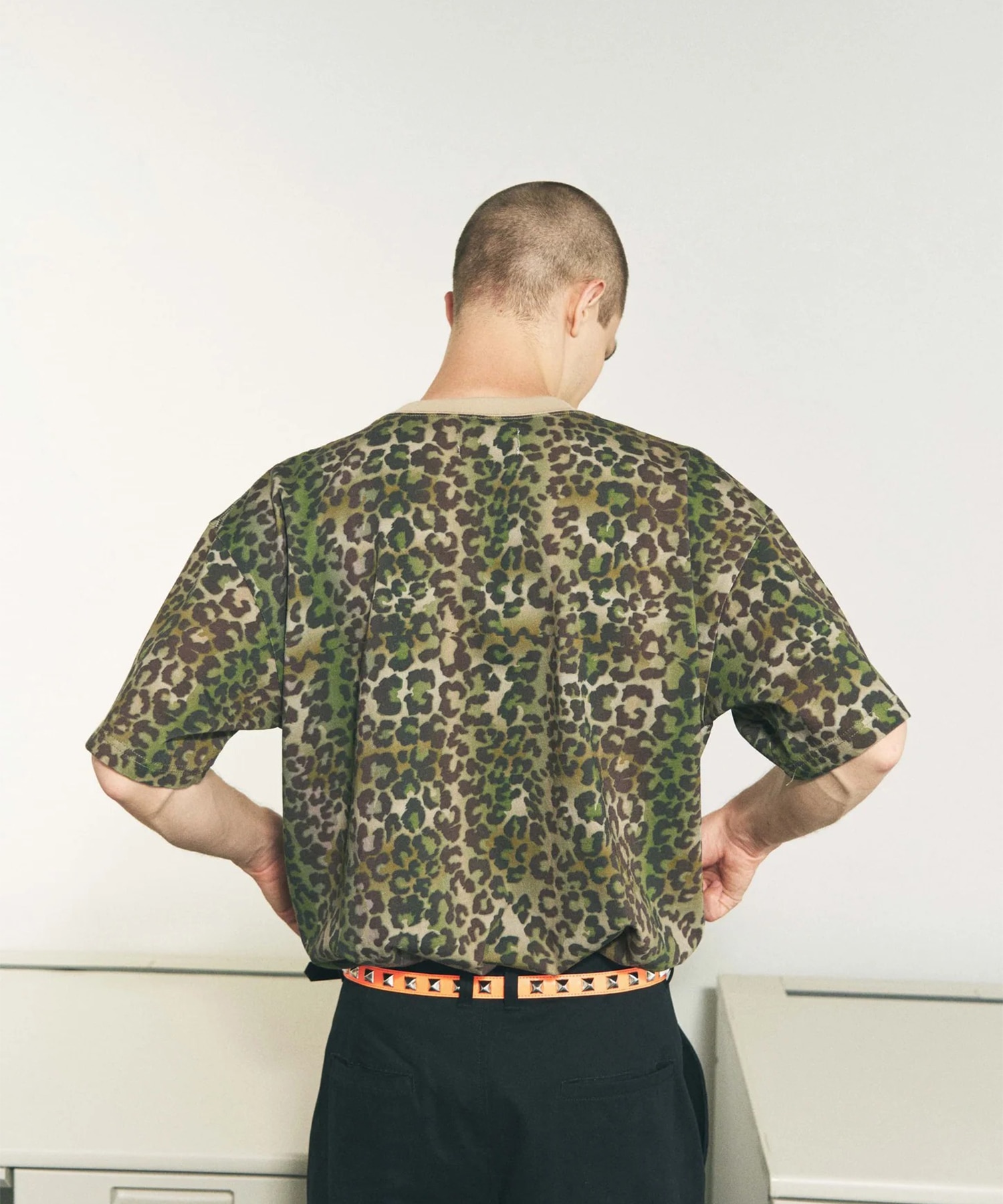 OPTICAL LOOP T-SHIRT LEOPARD PHINGERIN