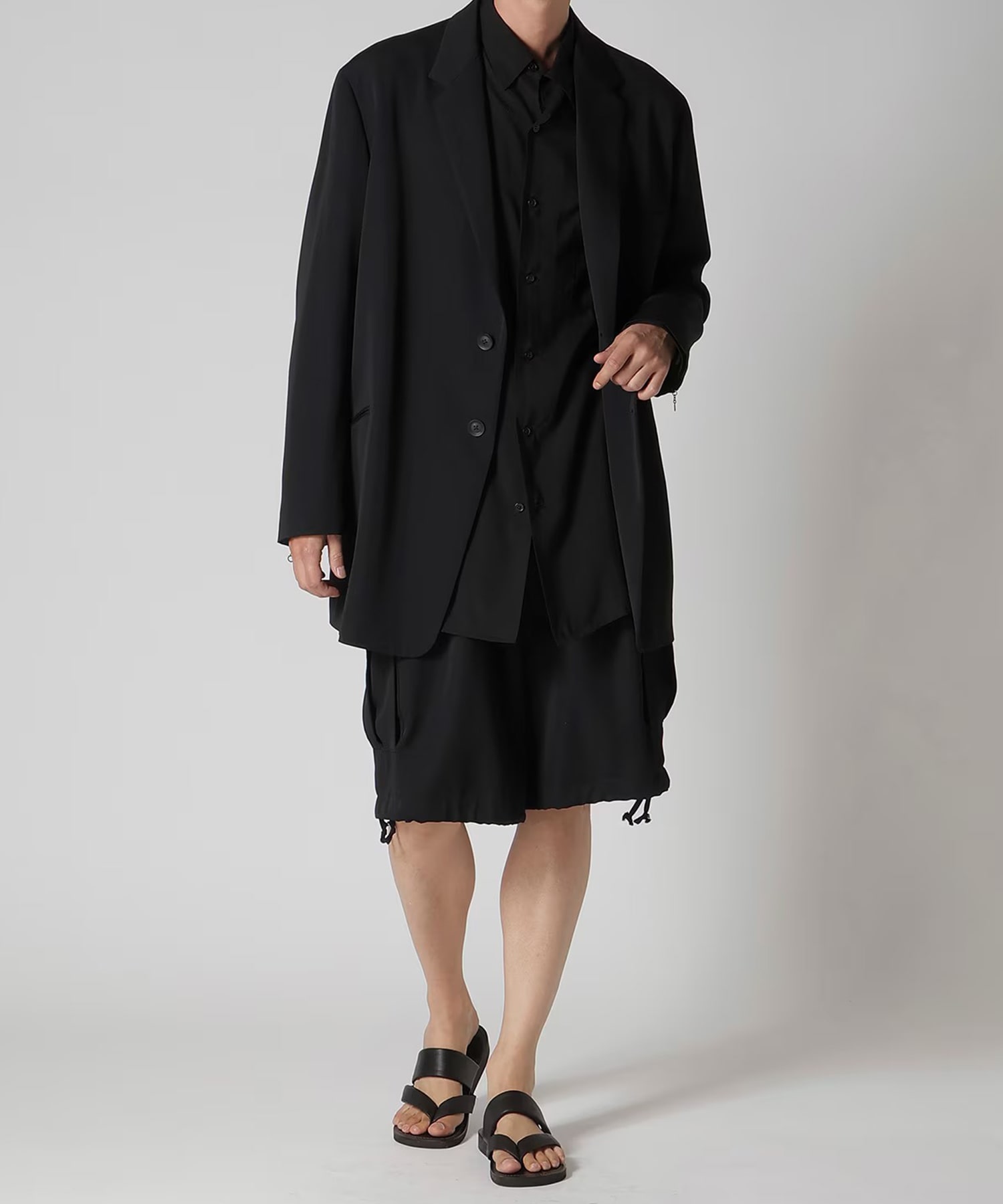 HK-P09-100 CARGO SHORTS Yohji Yamamoto