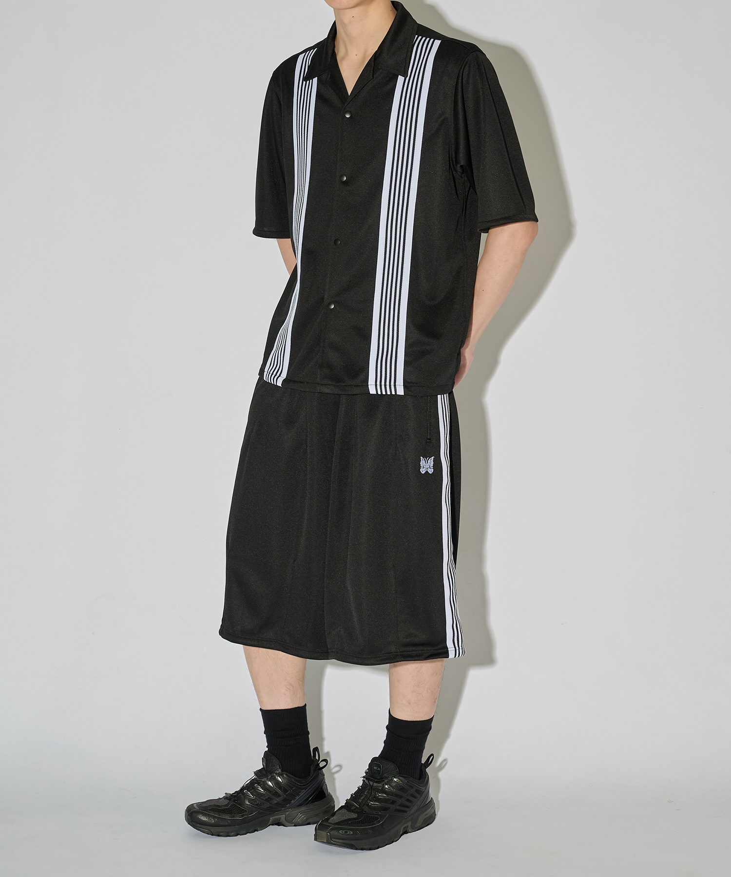 別注 H.D Track Short Pant - Poly Smooth NEEDLES