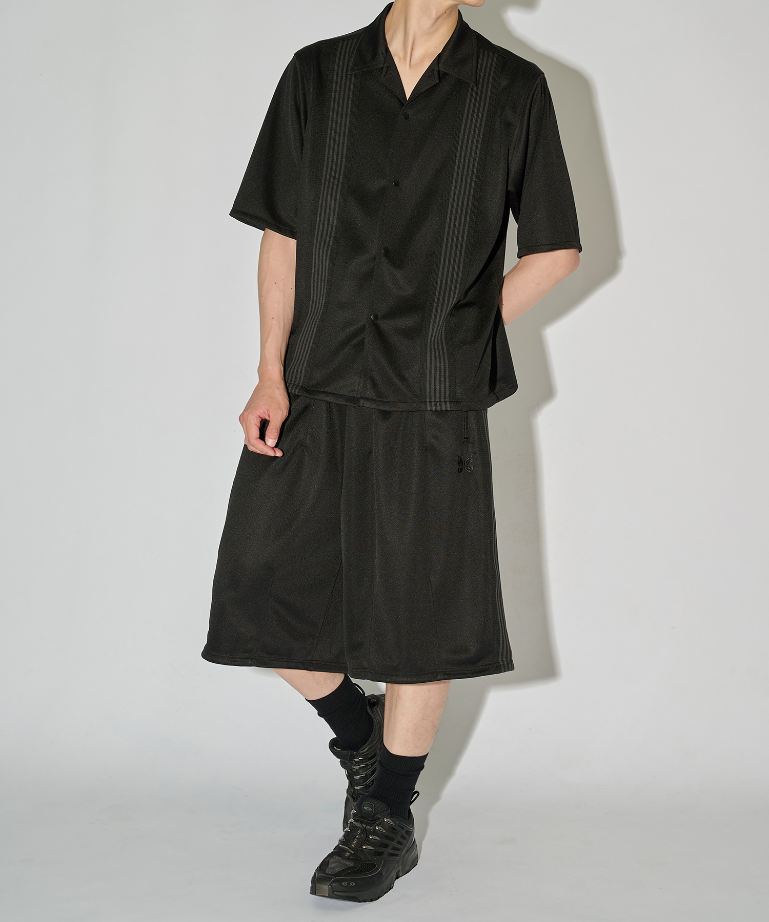 別注 H.D Track Short Pant - Poly Smooth NEEDLES