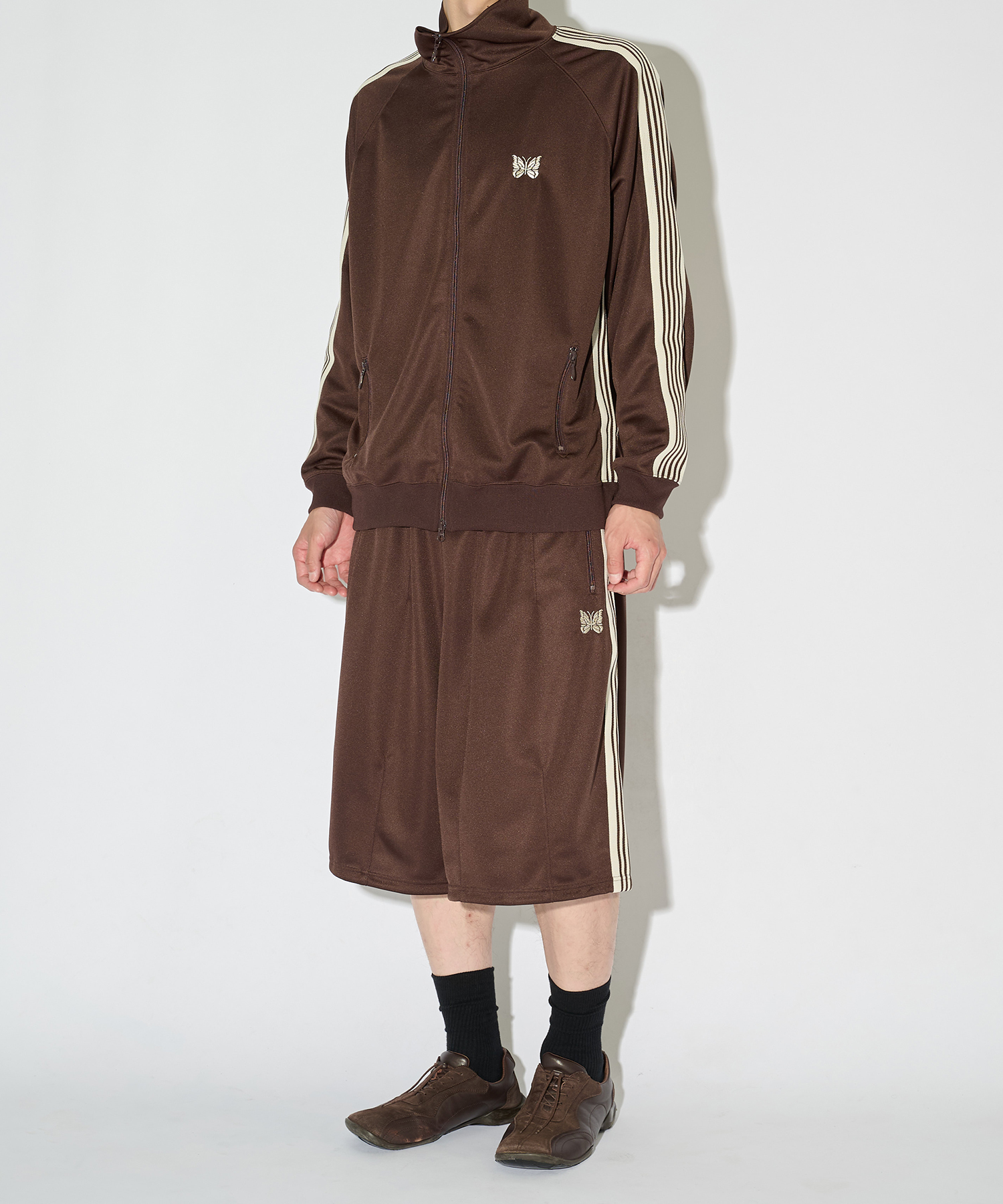 別注 H.D Track Short Pant - Poly Smooth NEEDLES