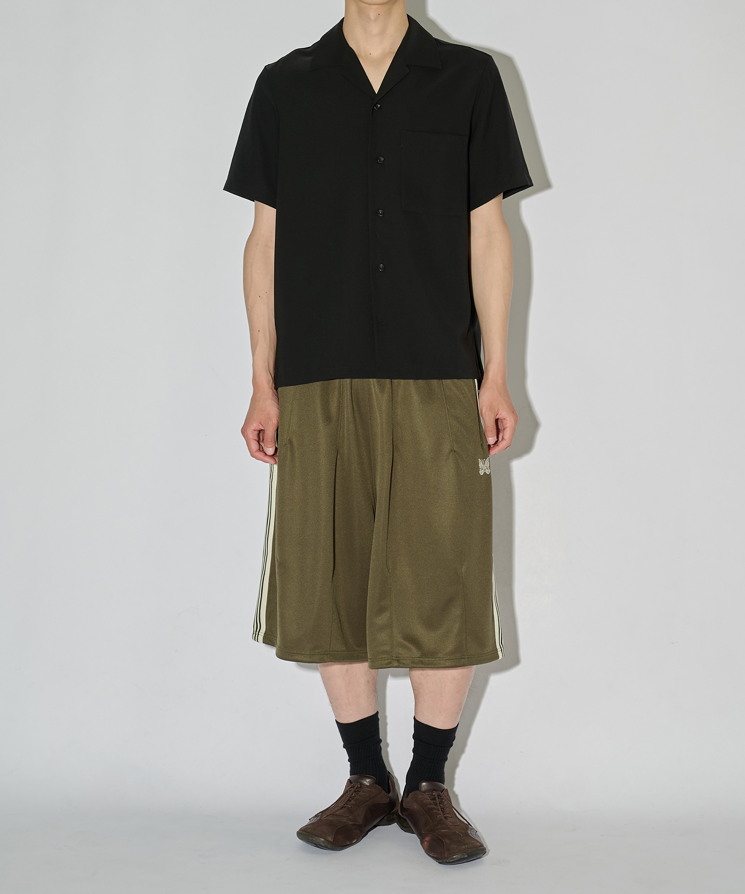 別注 H.D Track Short Pant - Poly Smooth NEEDLES