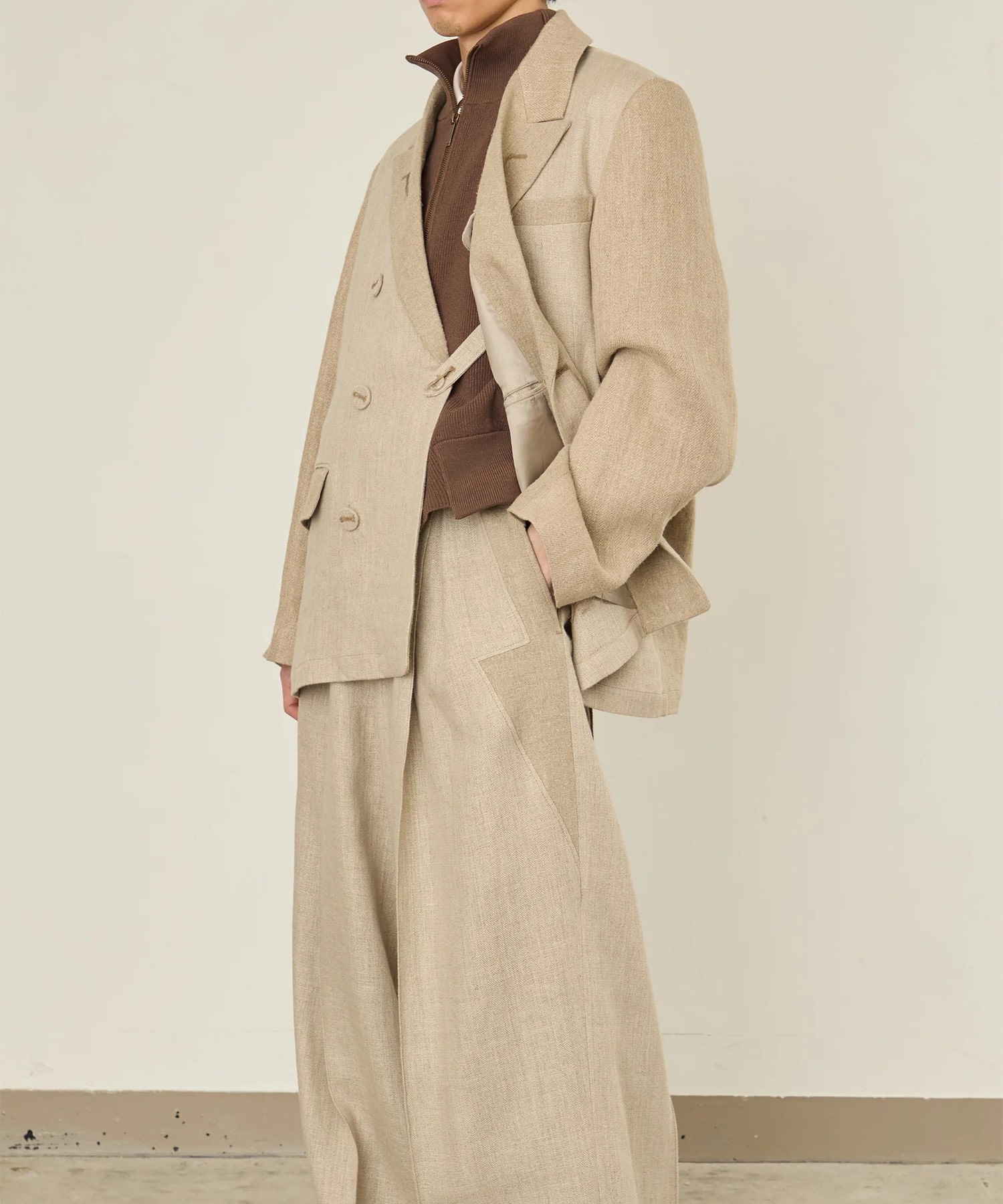 GRANDPA : LINEN JACKET I'm here