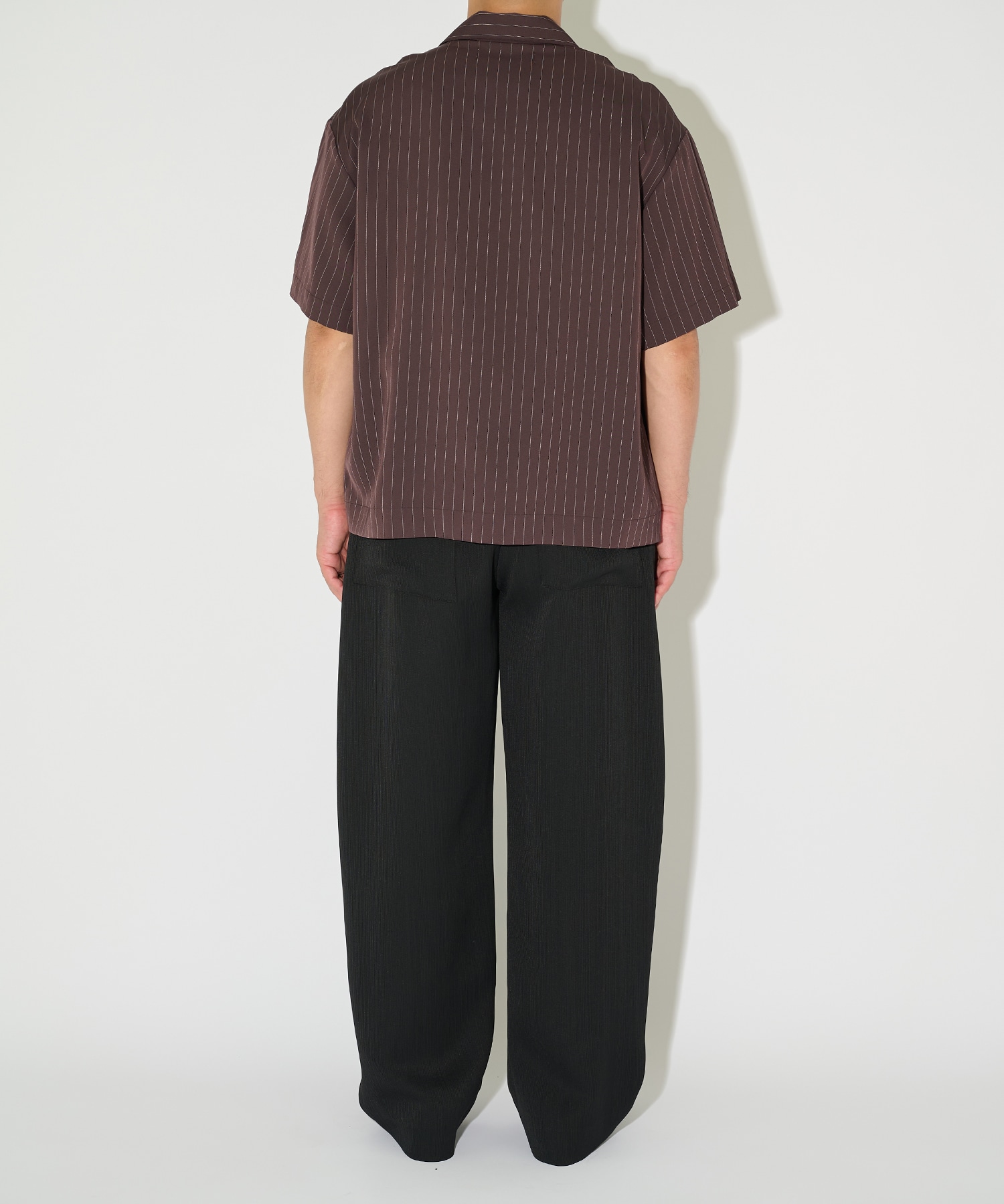 別注 Open Collar Short Sleeve Shirt CULLNI