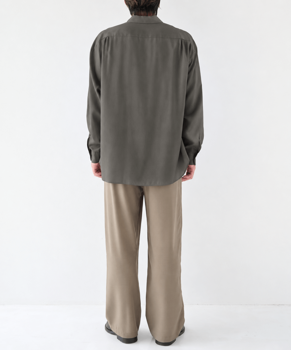 Fine Wool Smooth Shirts STUDIOUS