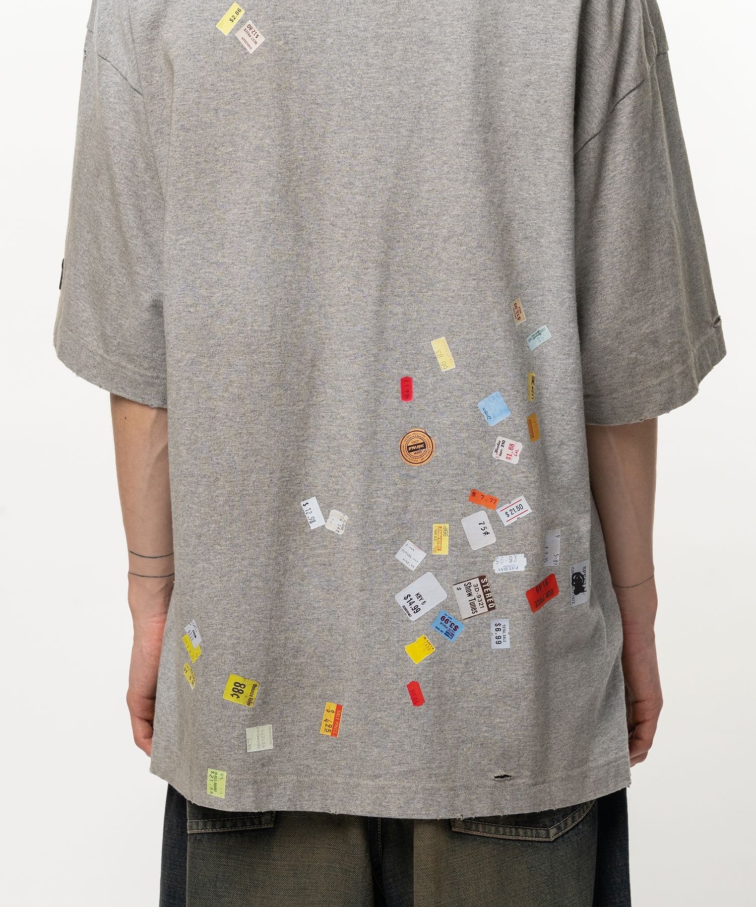 PRICE STICKER TEE Maison MIHARA YASUHIRO