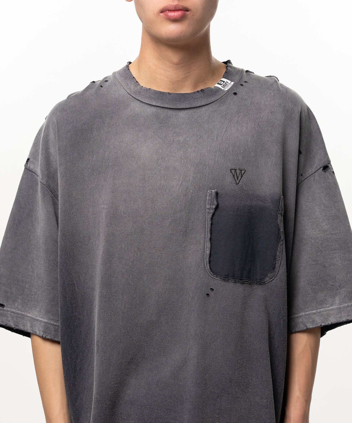 SUN FADED TEE Maison MIHARA YASUHIRO