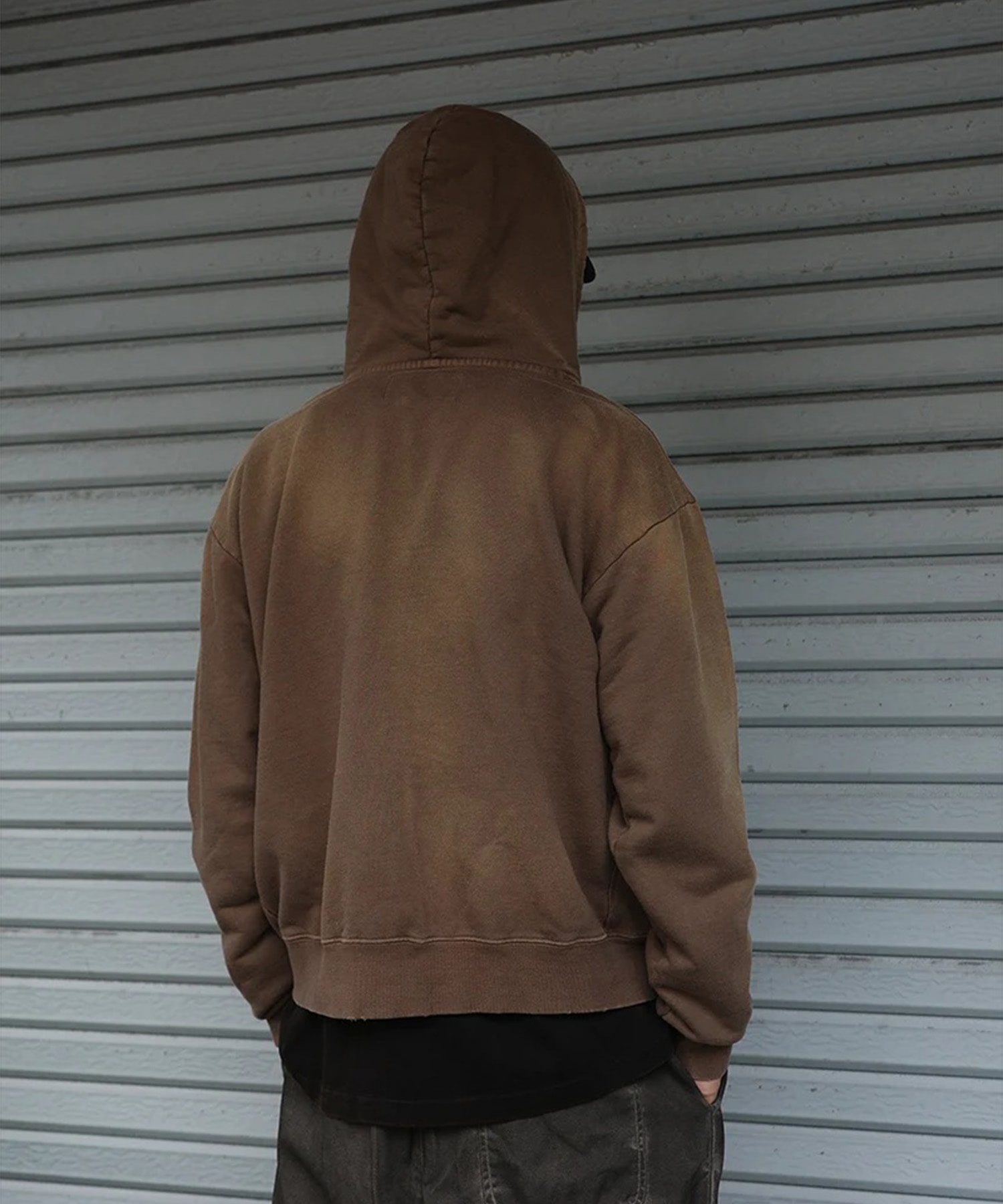 FADED FULL ZIP HOODIE ANACHRONORM