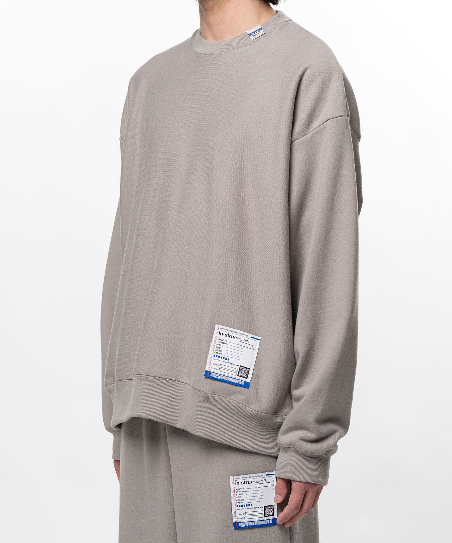 HEAVY WEIGHT FRENCH TERRY PULLOVER in・stru(men-tal)