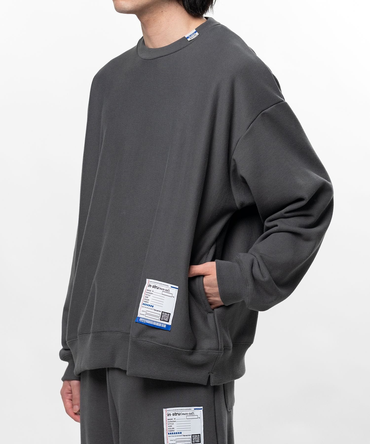 HEAVY WEIGHT FRENCH TERRY PULLOVER in・stru(men-tal)