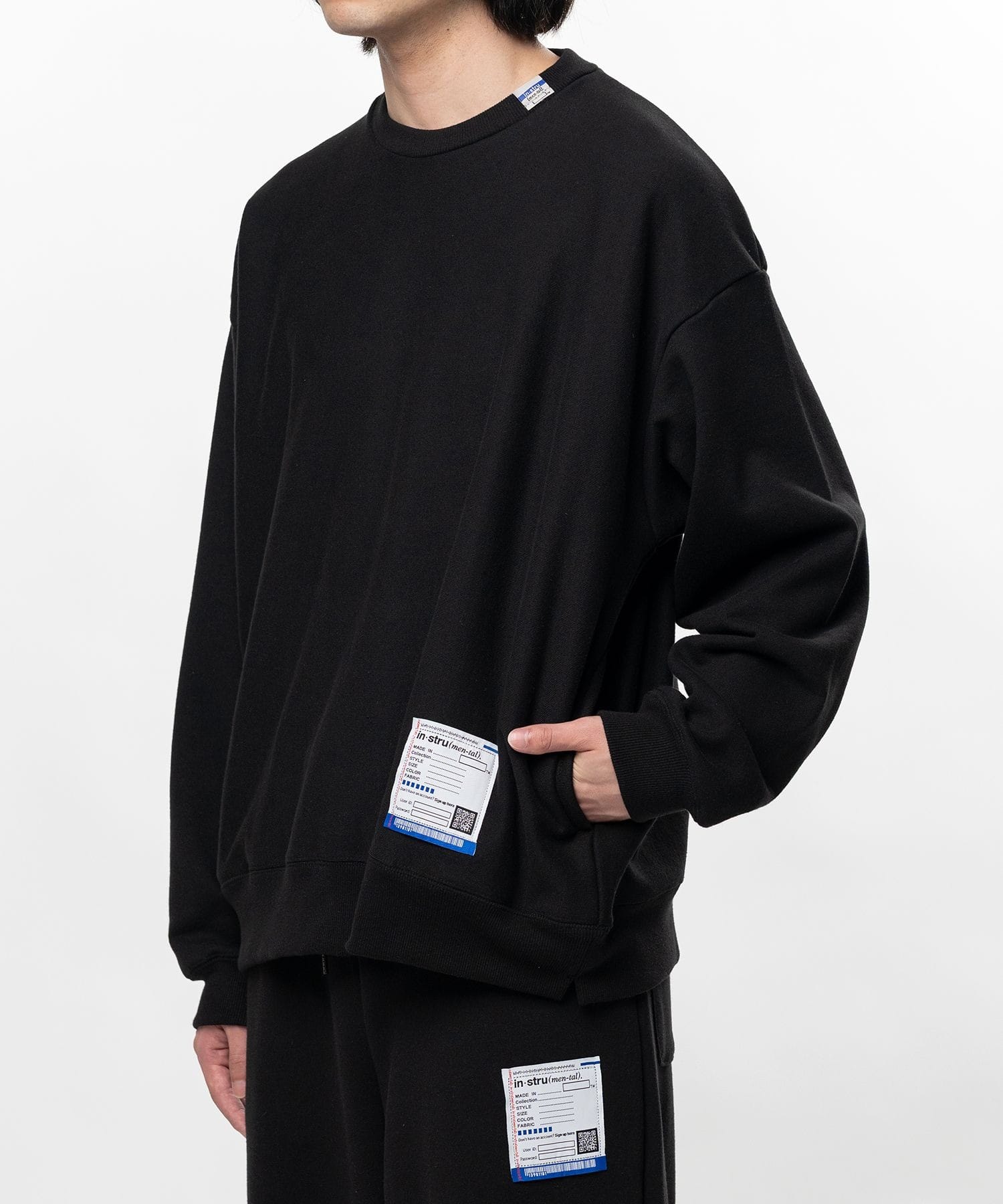 HEAVY WEIGHT FRENCH TERRY PULLOVER in・stru(men-tal)