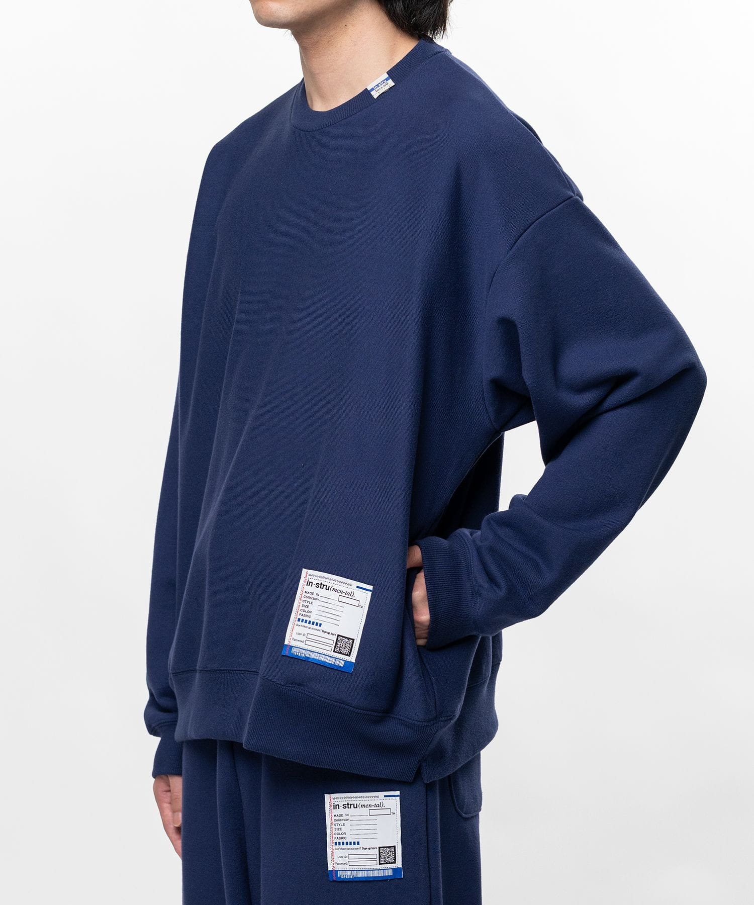 HEAVY WEIGHT FRENCH TERRY PULLOVER in・stru(men-tal)