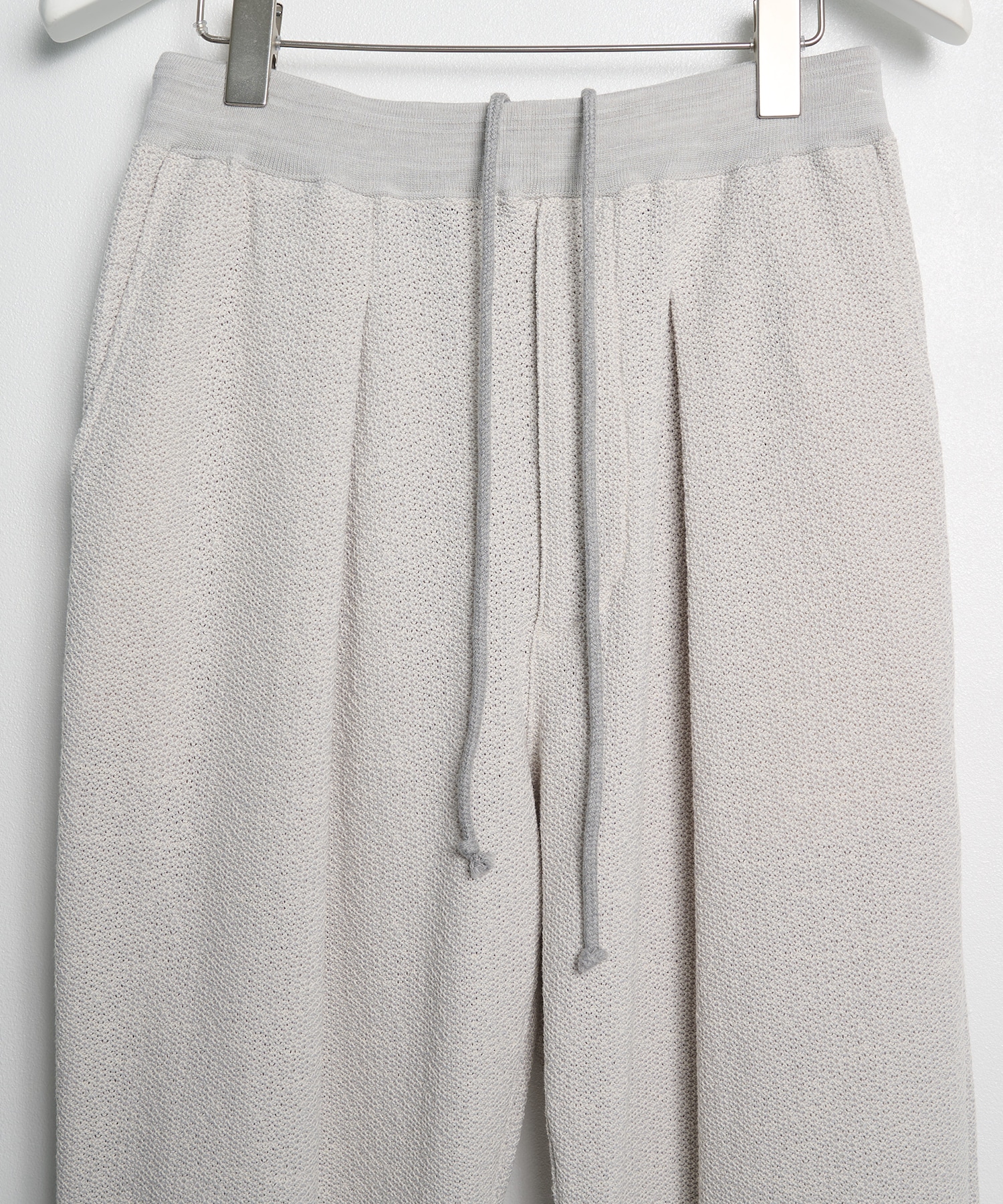 RIB KNIT PANTS saby