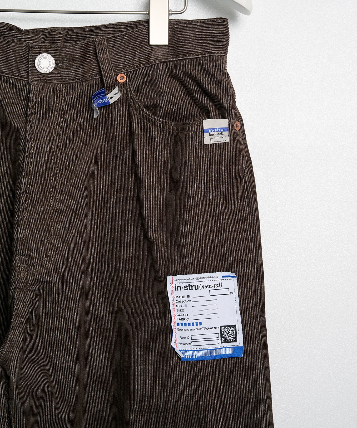 CORDUROY 5PKT BAGGY PANTS in・stru(men-tal)