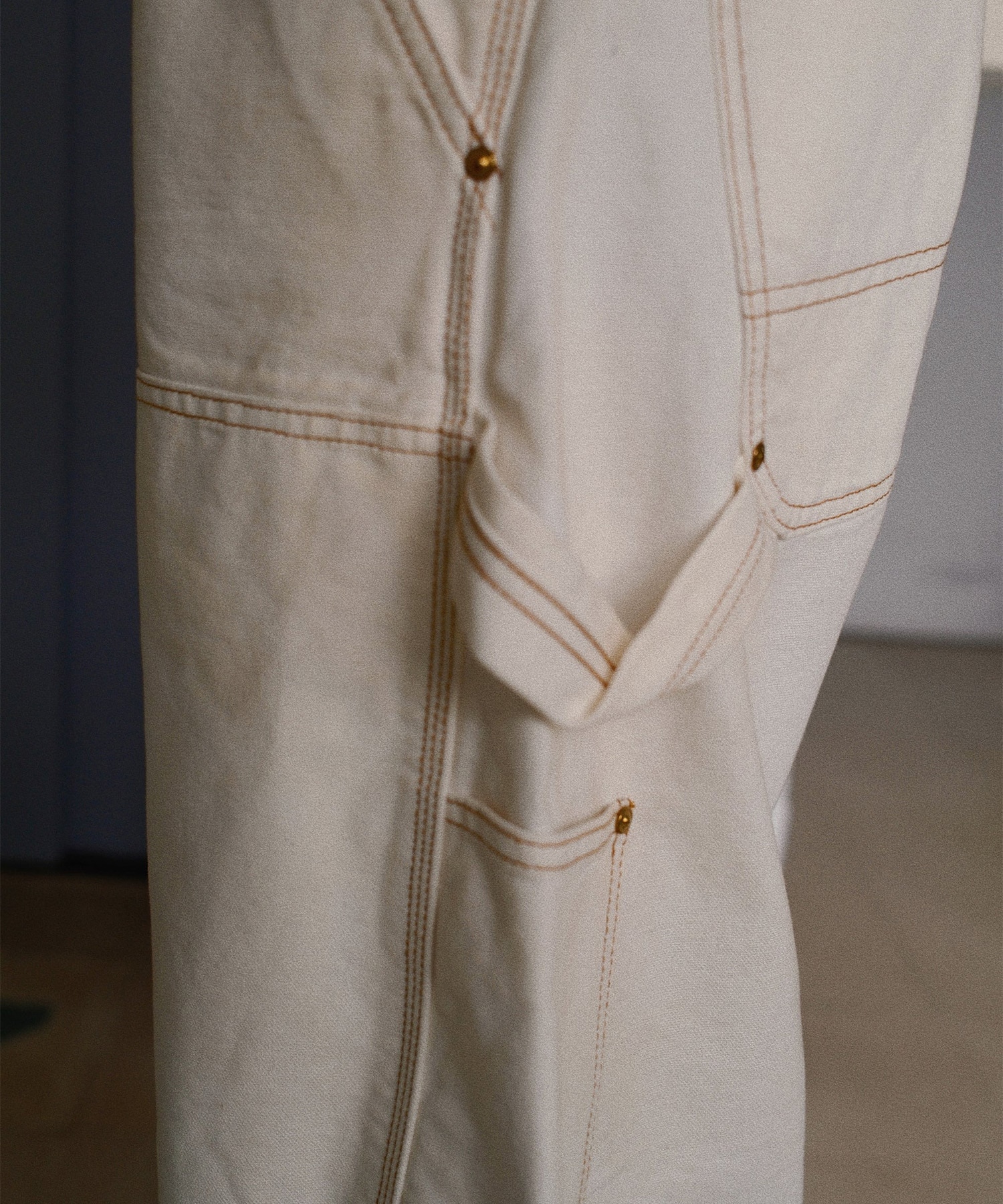 3D cutting painter pants KHOKI