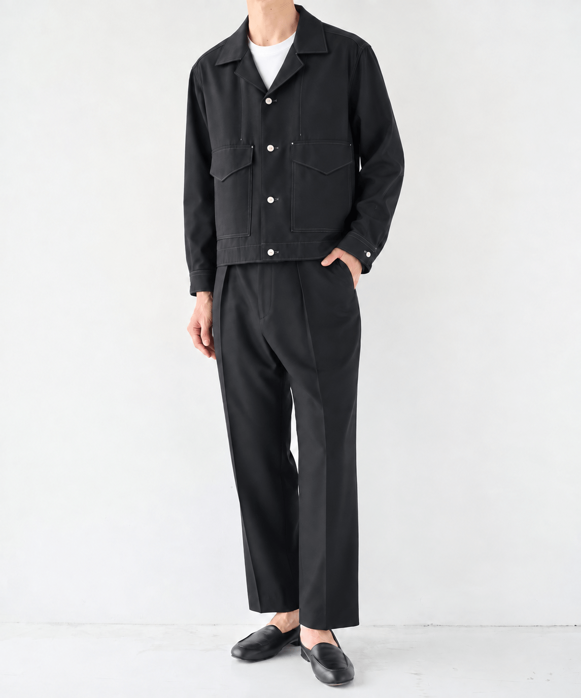 Woolycupra Pegtop Slacks STUDIOUS