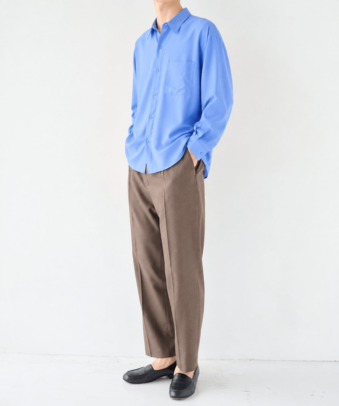 Woolycupra Pegtop Slacks STUDIOUS